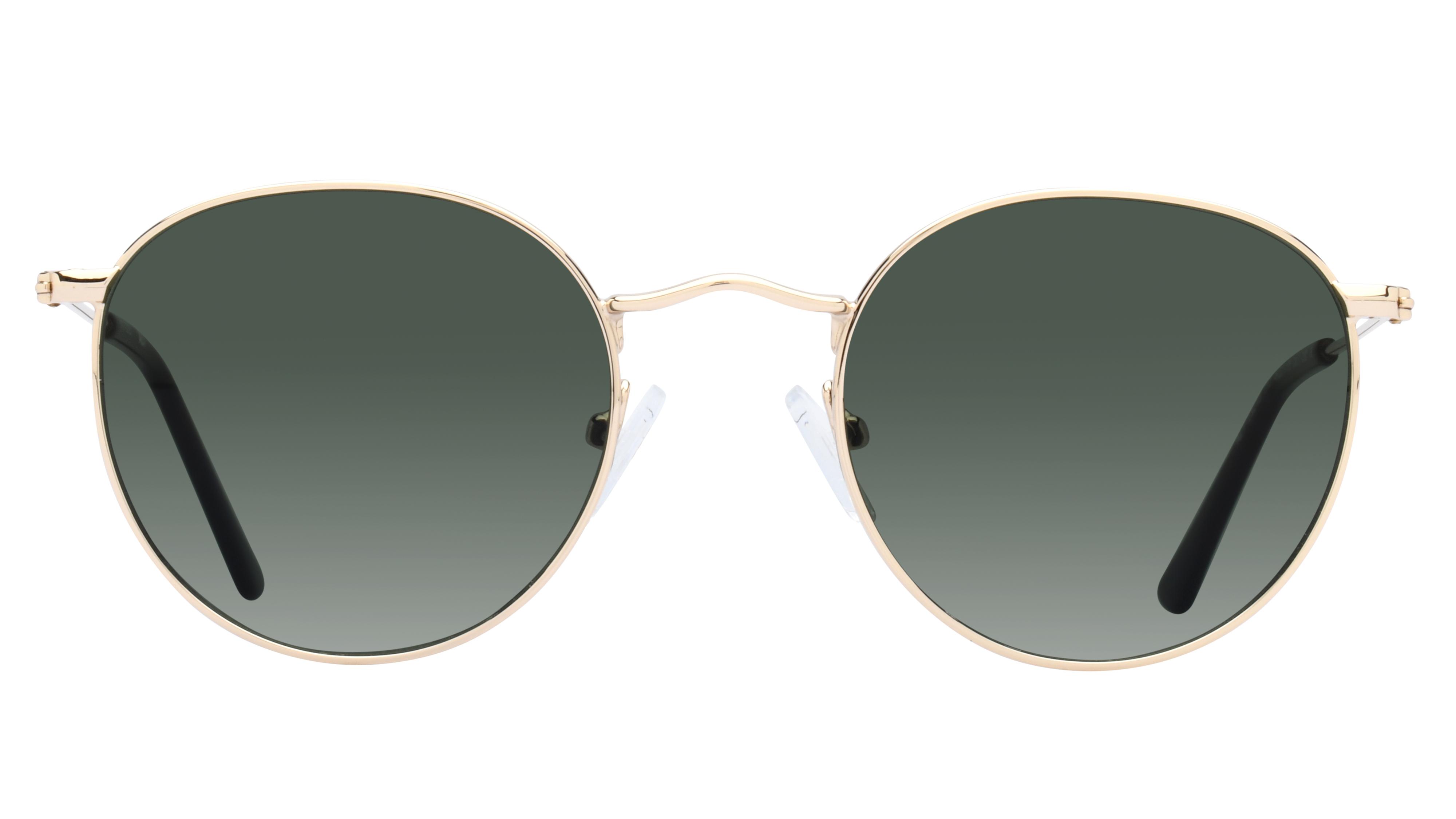 Lunettes de soleil Alternance Enfant Or Ronde Alt23213 Face