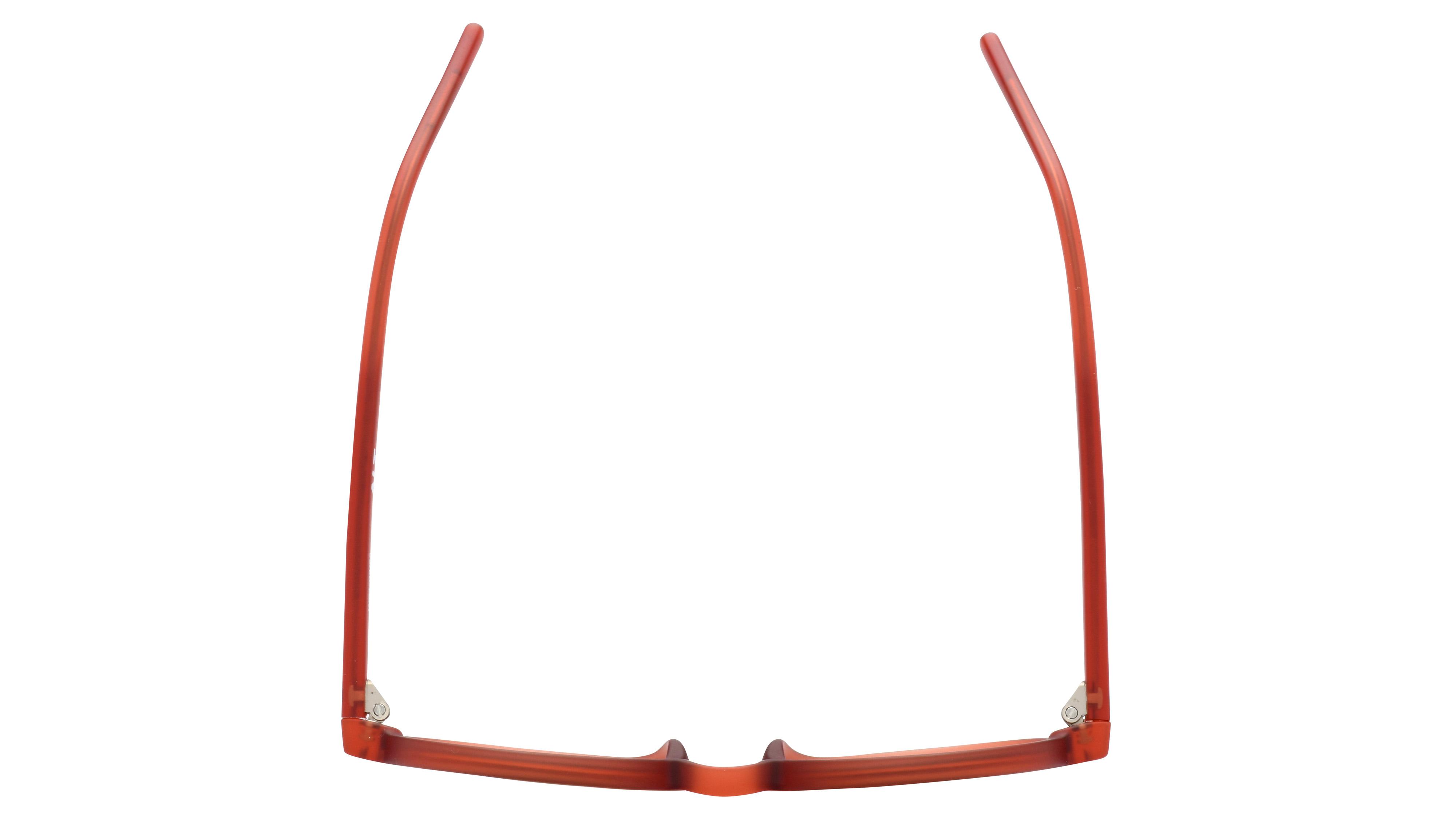 Lunettes de soleil Alternance Enfant Orange Ronde Alt23209 Dessus