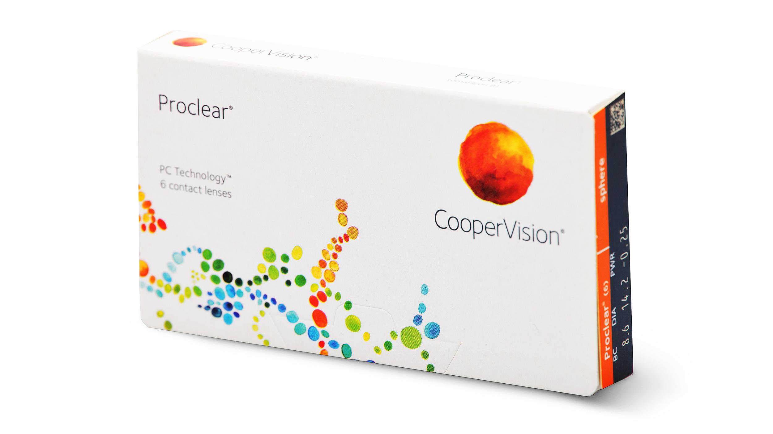 Lentilles de contact Proclear Boîte de