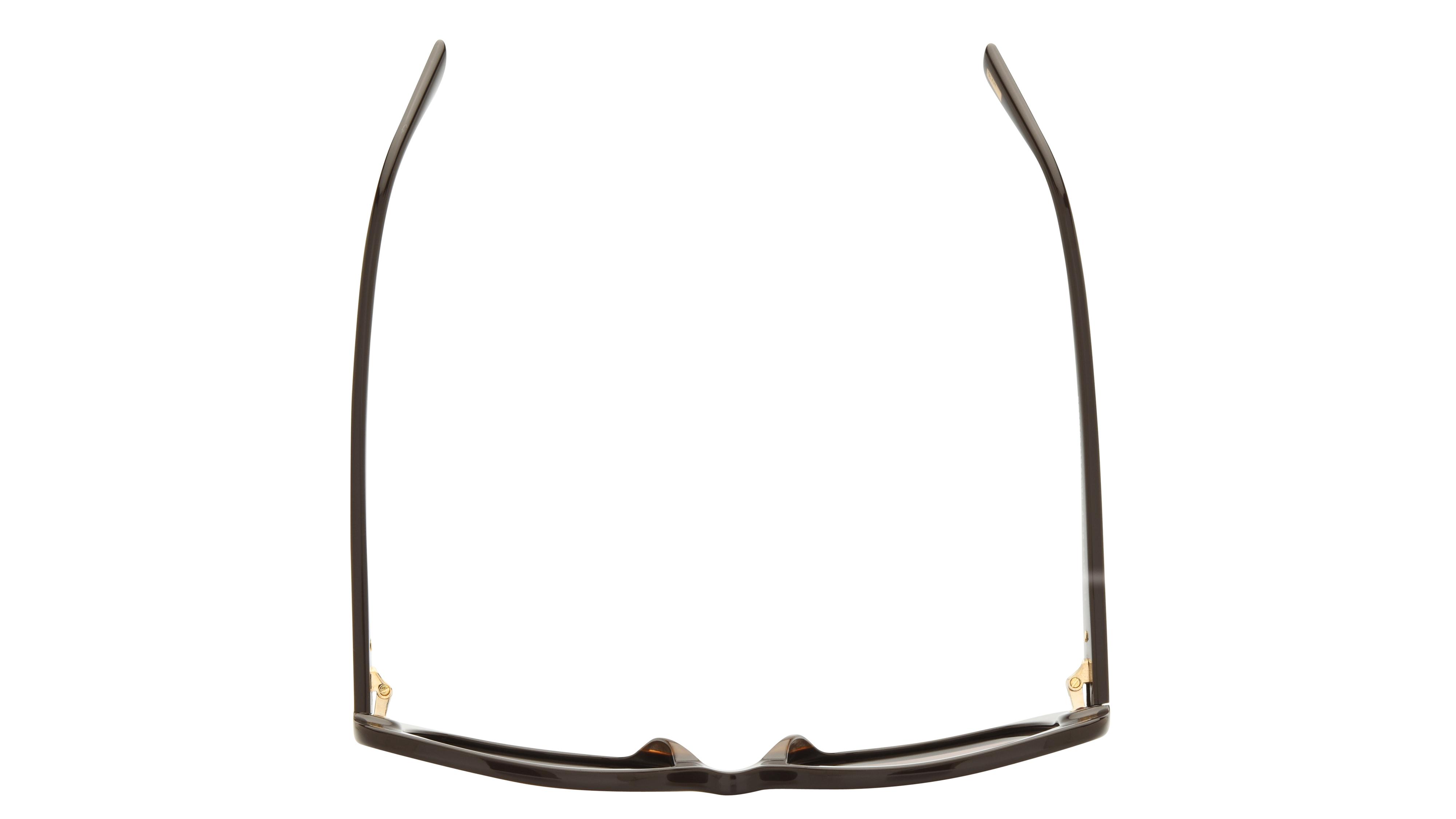 Lunettes de soleil Pol&Sun Femme Marron Rectangle Pos2602 Dessus