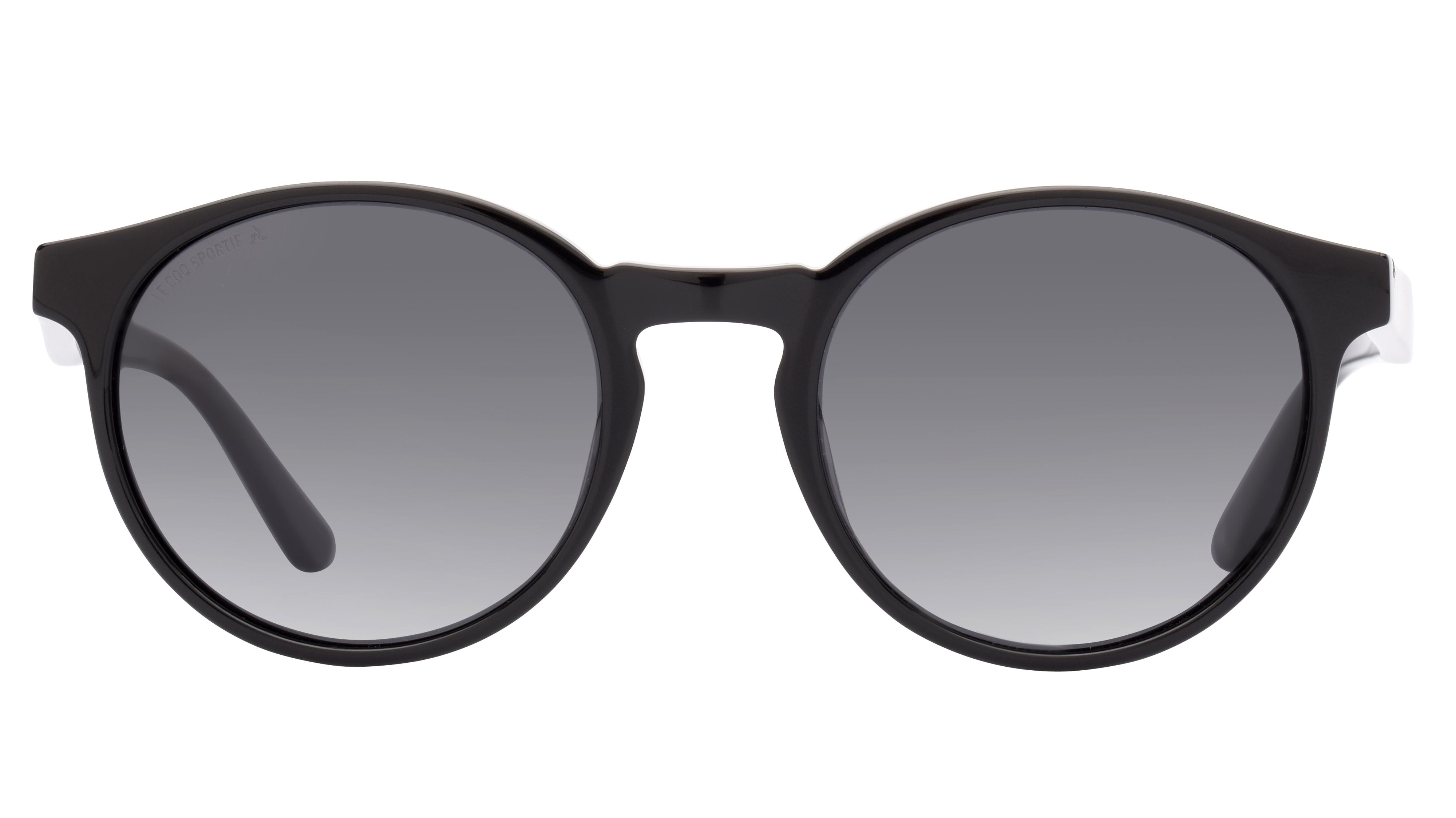 Lunettes de soleil Le Coq Sportif Homme Noir Pantos Lcs2205/S Face