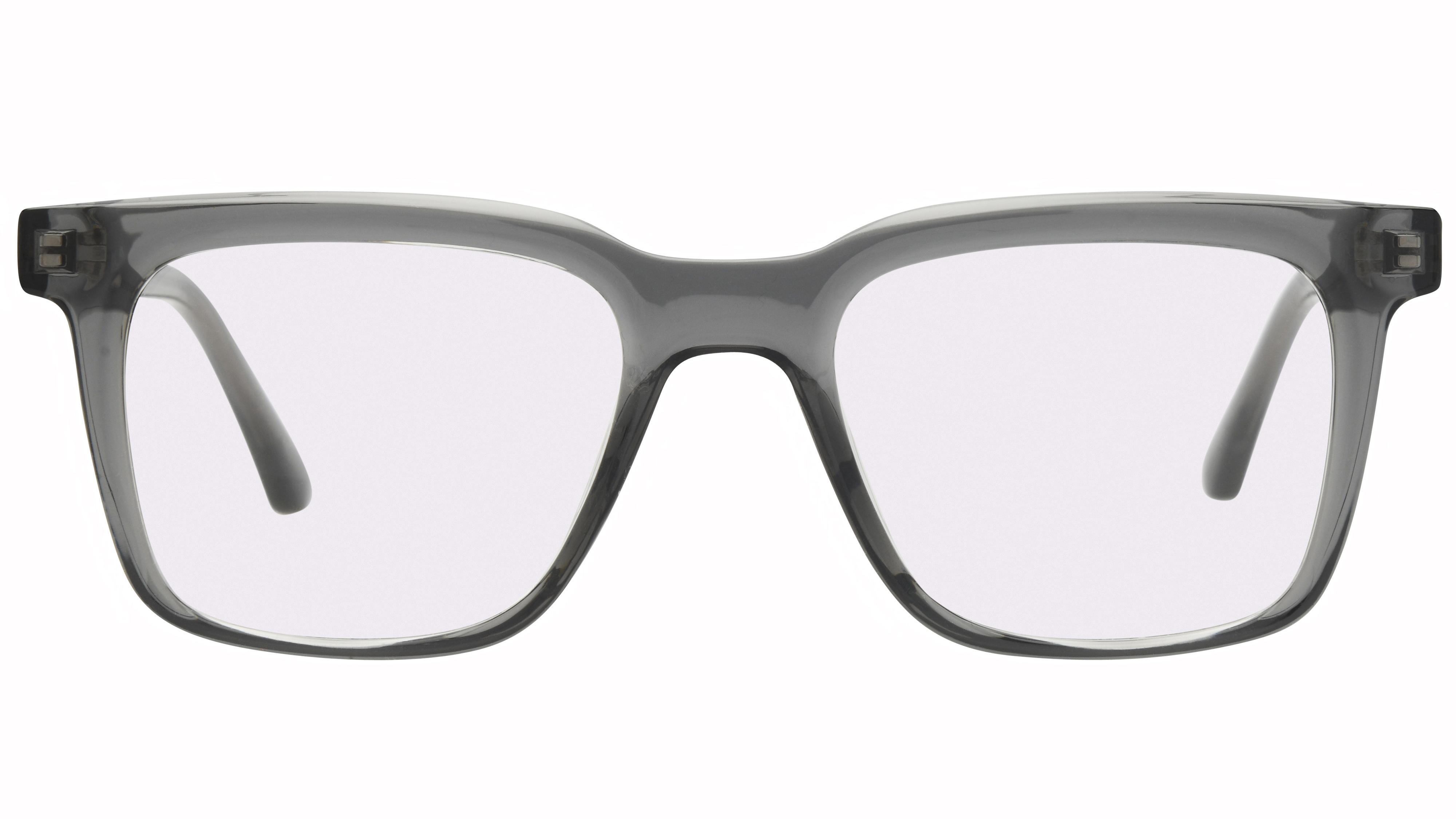 Lunettes de vue Alternance Homme Gris Rectangle alt26110 Face