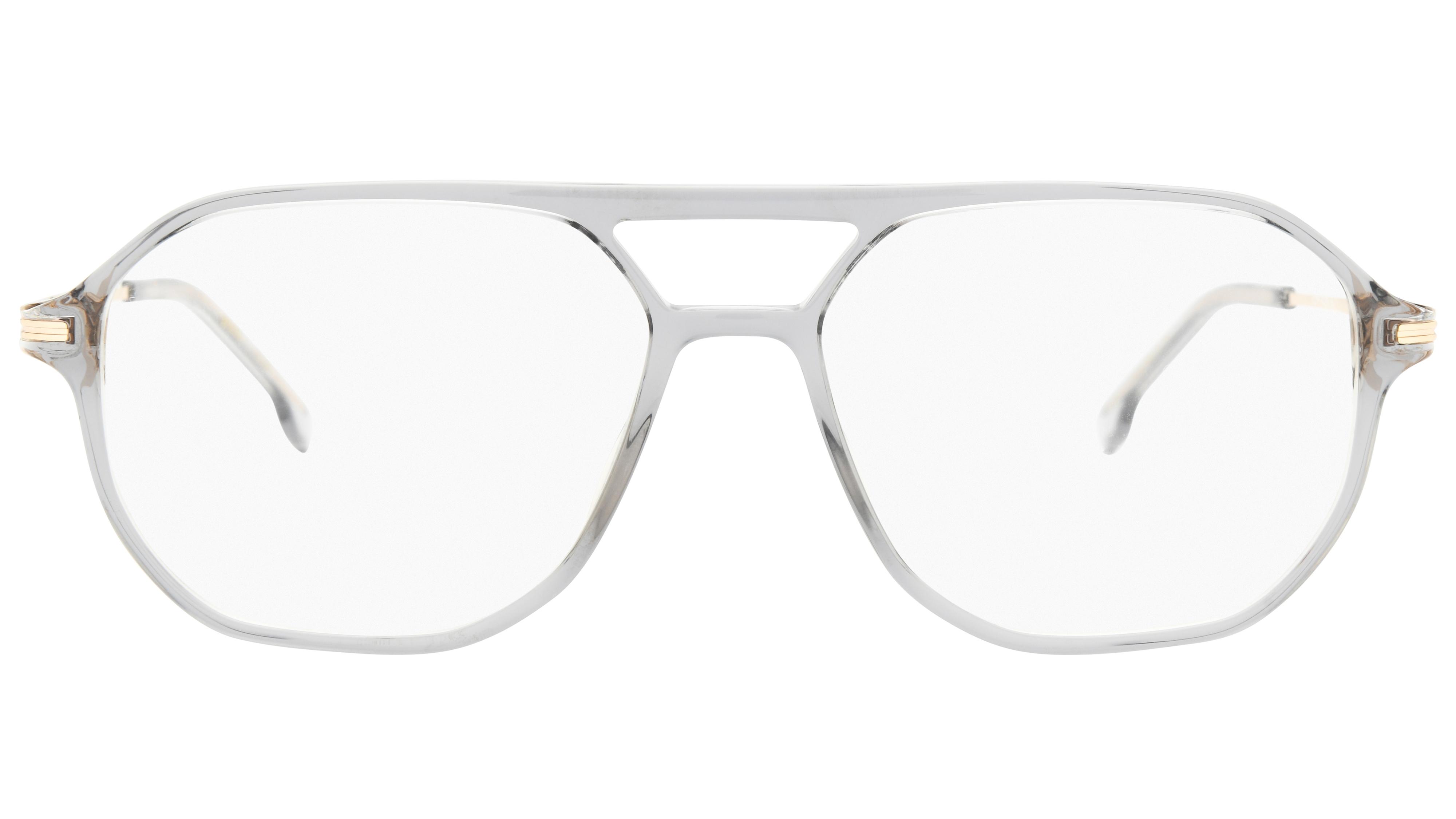 Lunettes de vue Boss Homme Gris Aviateur Boss1890 Face