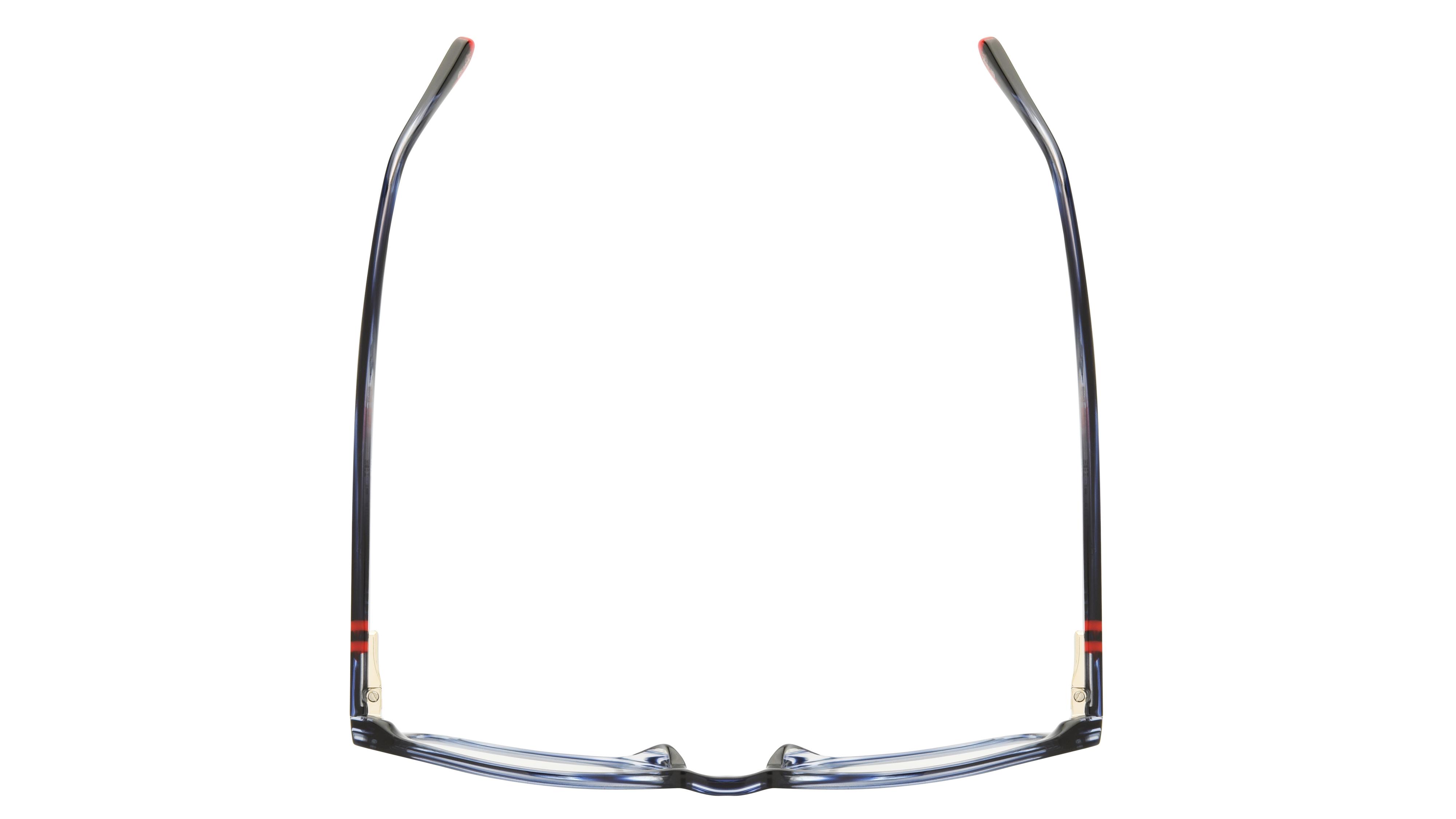 Lunettes de vue The Bicycle Homme Bleu Rectangle Bic2603 Dessus