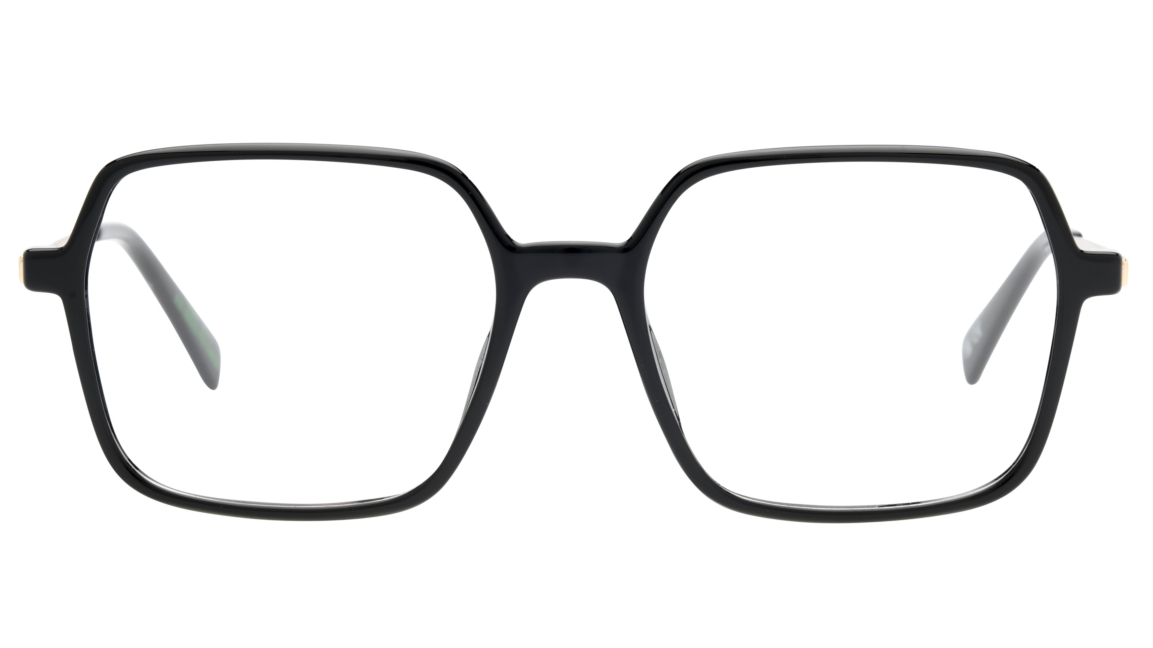 Lunettes de vue Levi's Femme Noir Carré Lv1072 Face