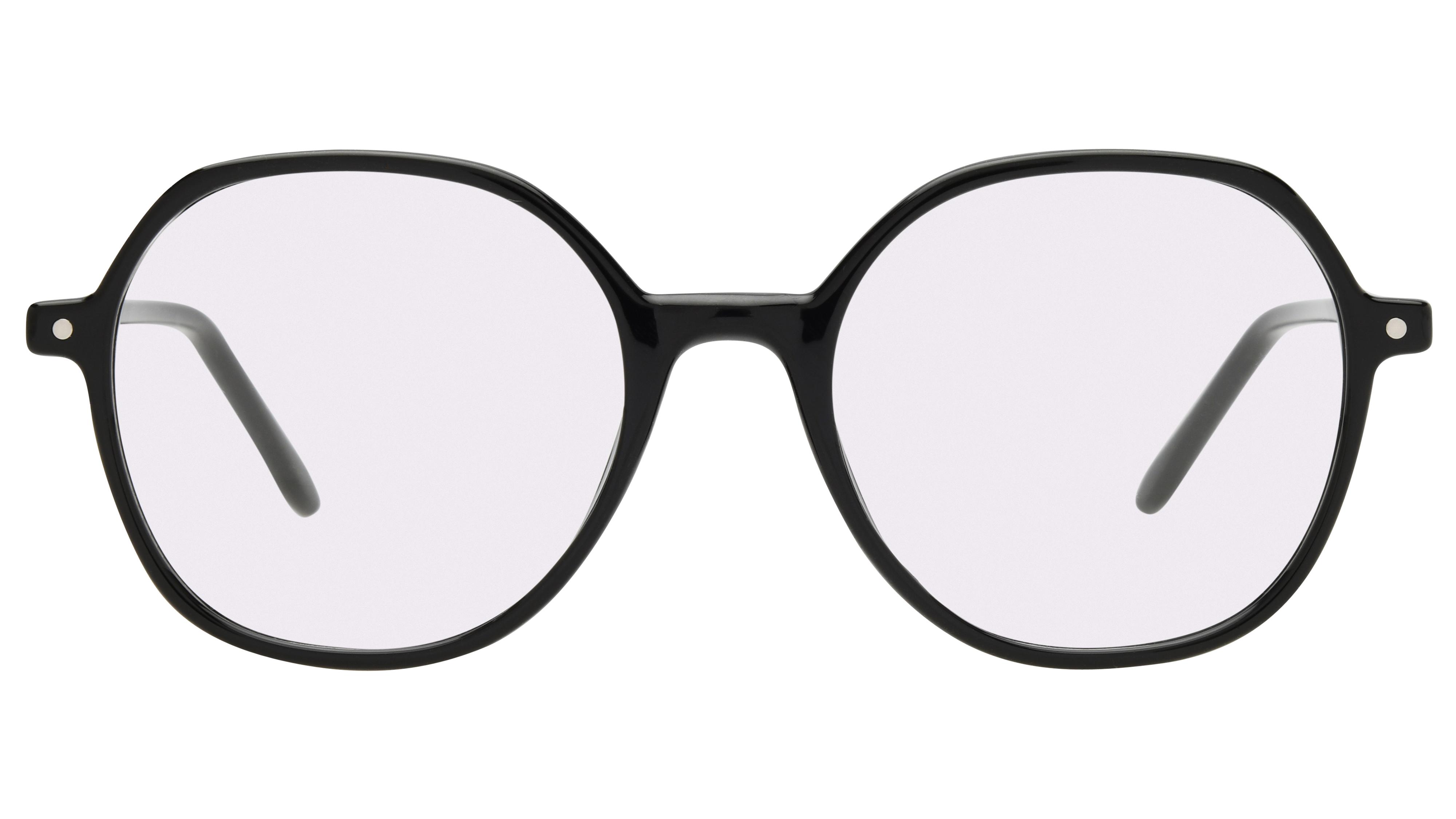 Lunettes de vue Alternance Femme Noir Tonneau alt26111 Face