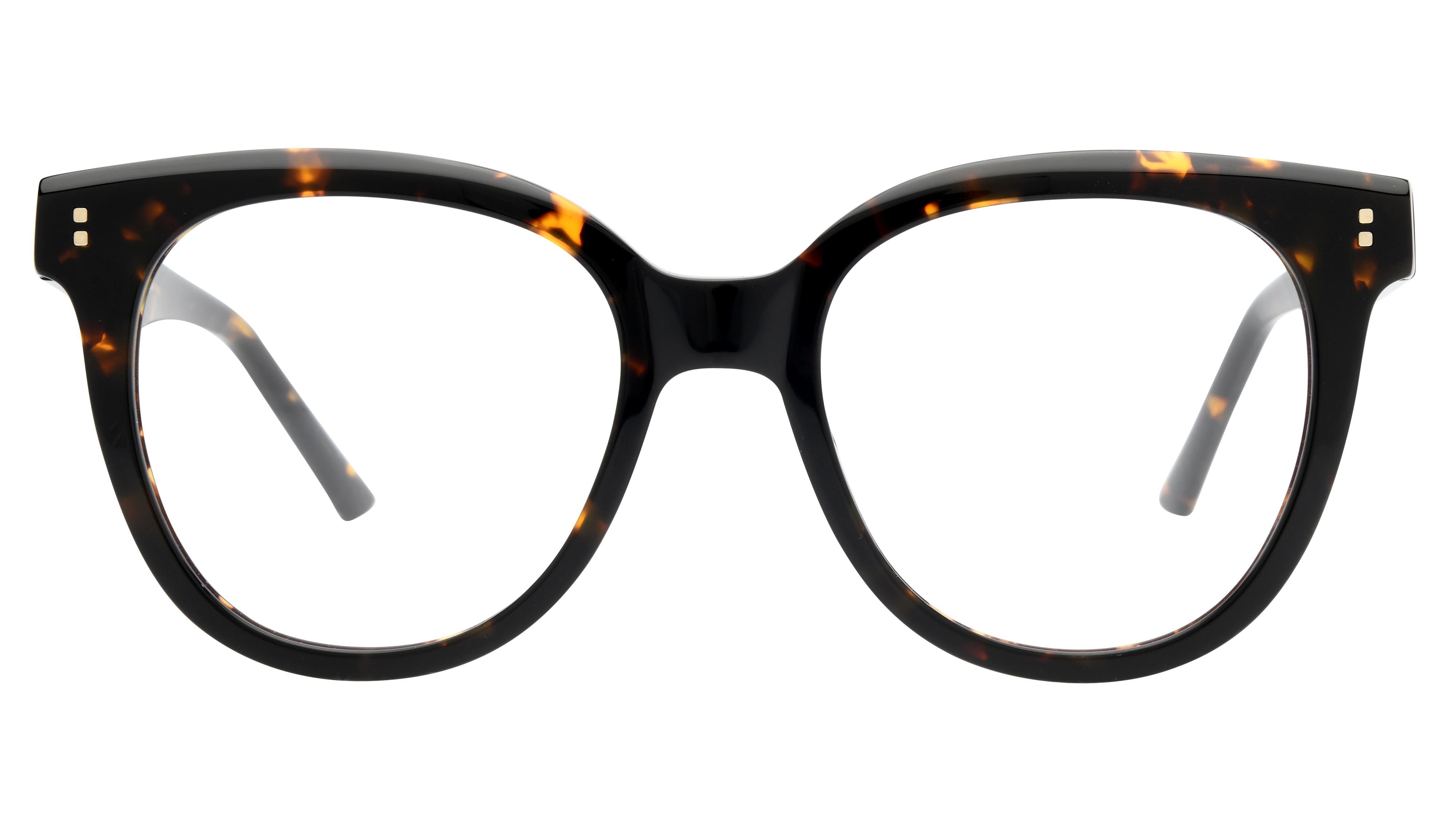 Lunettes de vue Siralya Femme Ecaille Papillon Sir2401 Face
