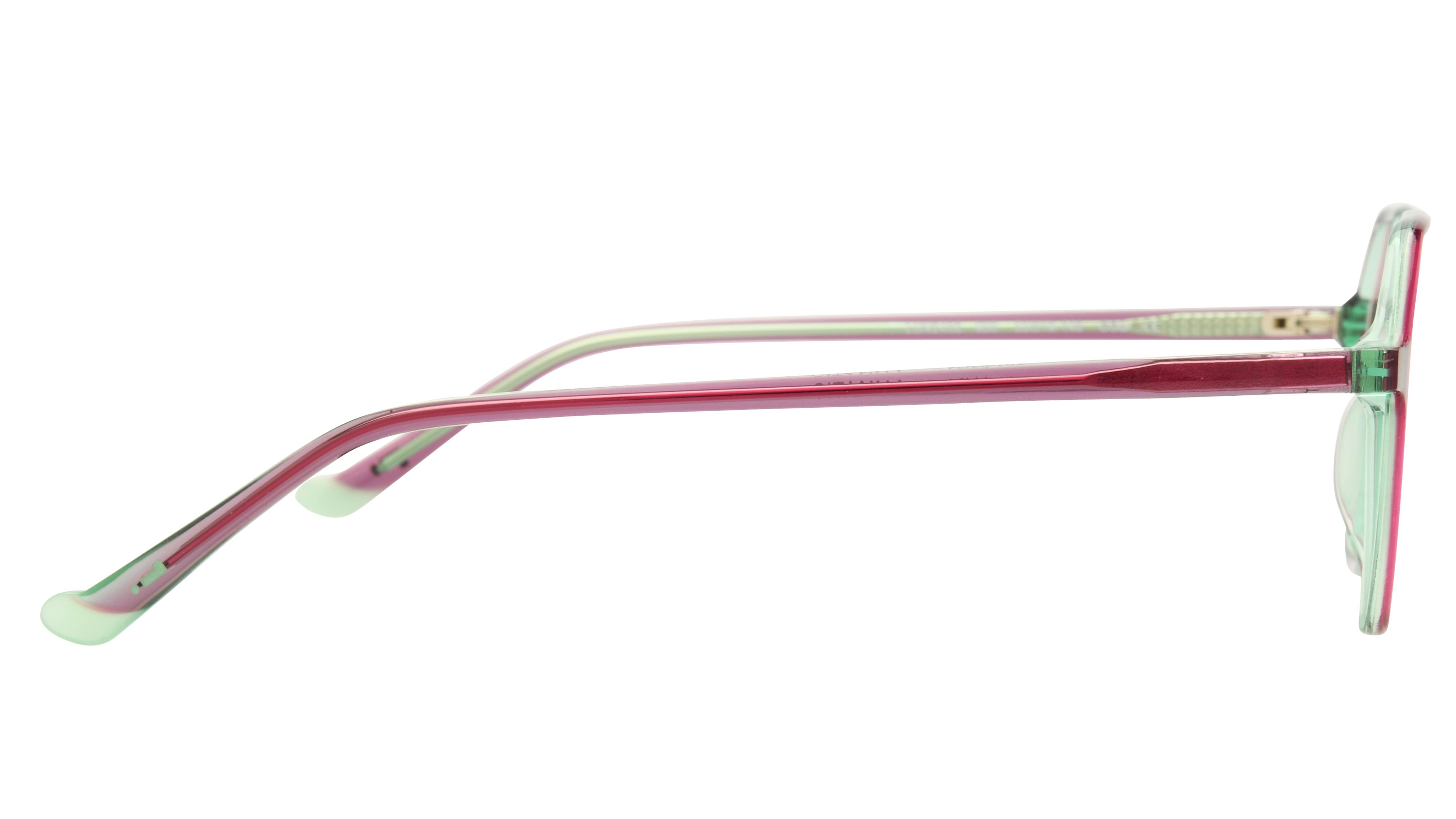 Lunettes de vue Lunatic Femme Transparent Carré Lun2408 Droite