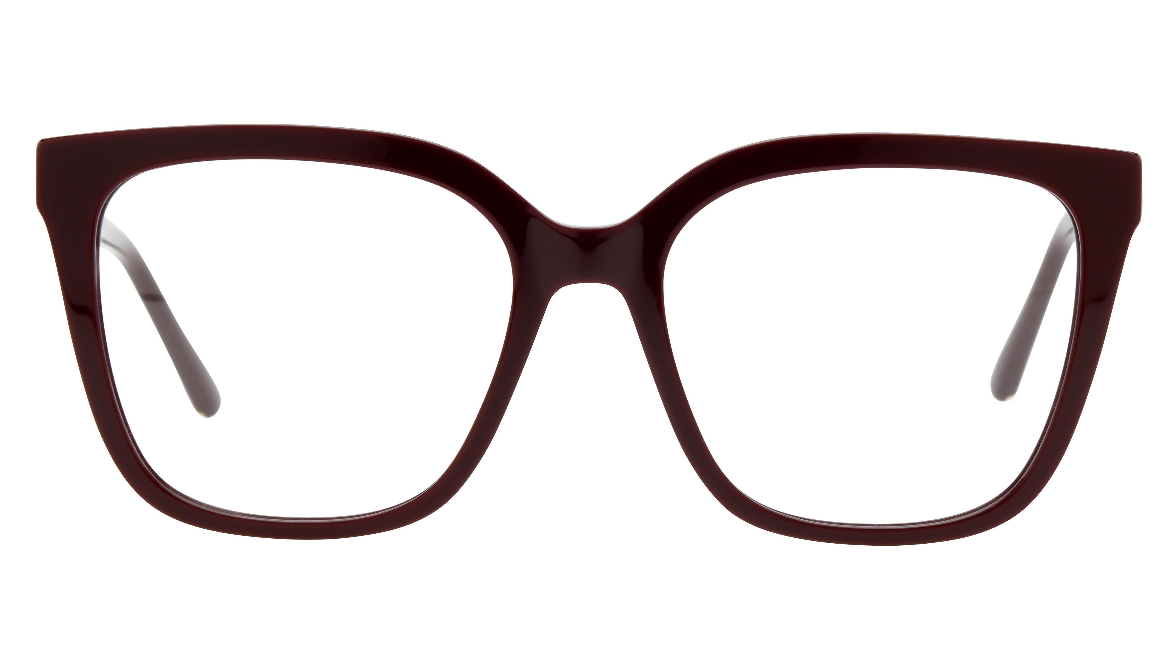 Lunettes de vue Jasma Femme Rouge Carré Jas2407 Face