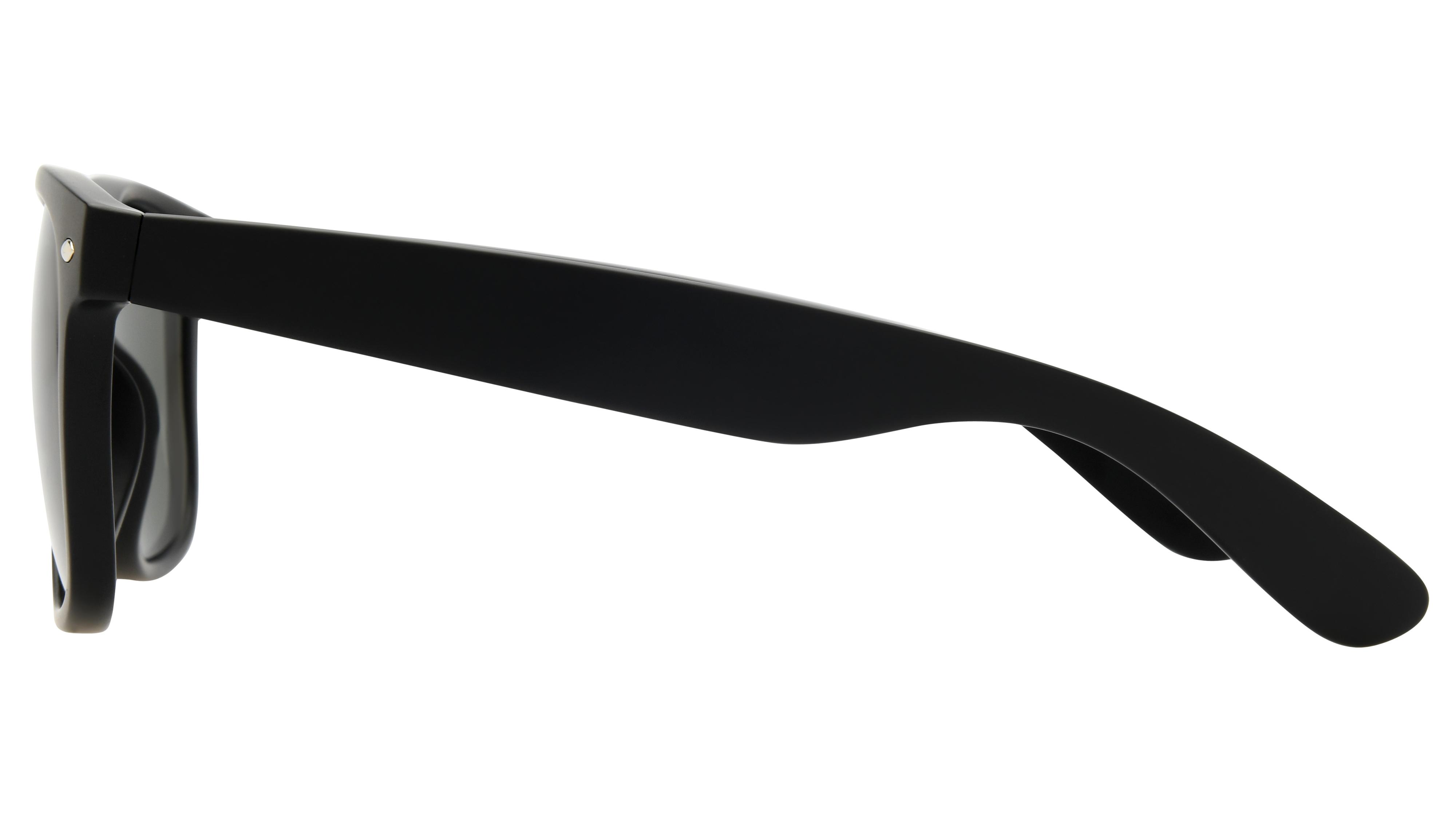 Lunettes de soleil VIP Mixte Noir Wayfarer Vip2507 Gauche