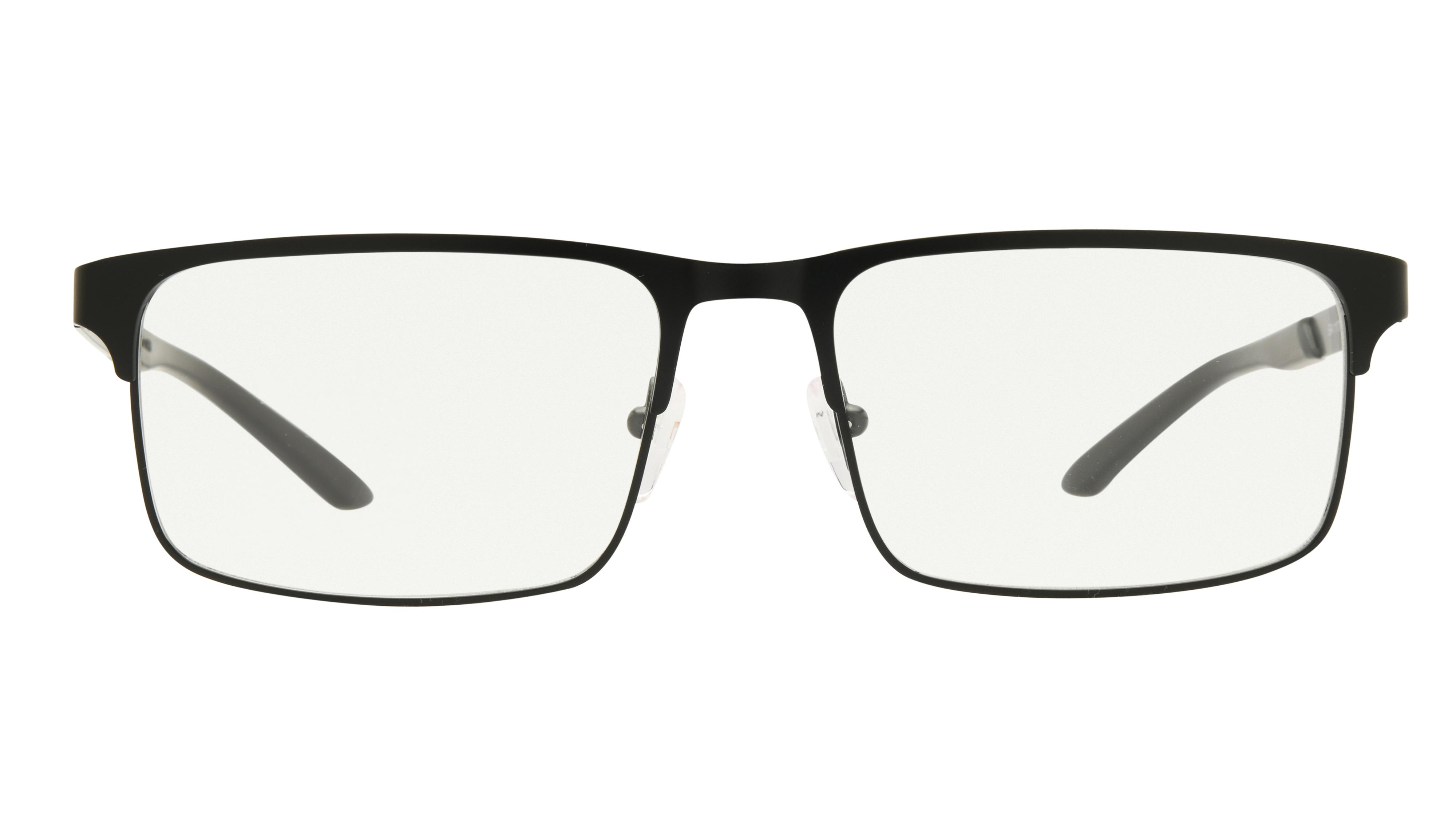 Lunettes de vue Emporio Armani Homme Noir Rectangle EA1170 Face