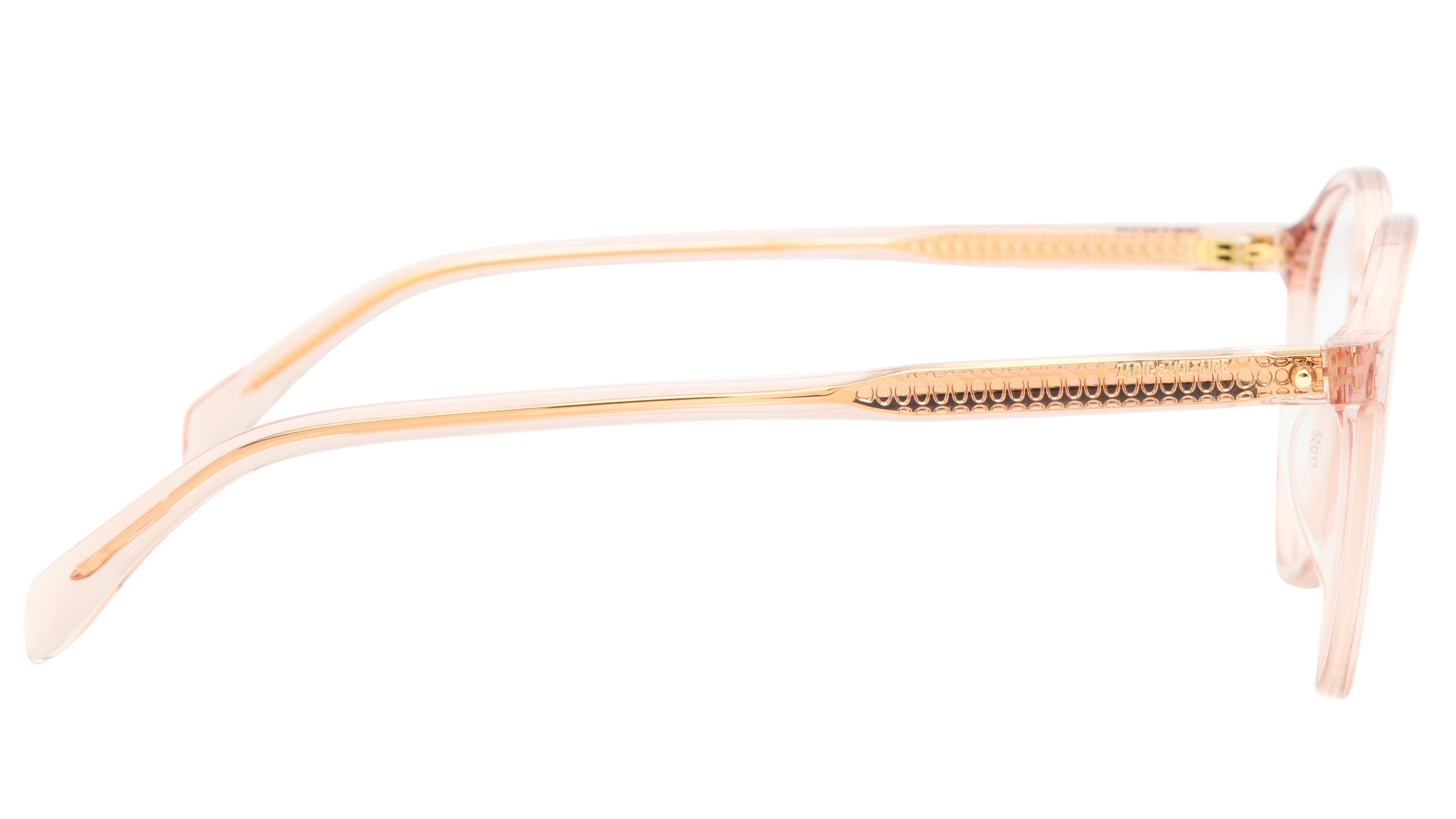 Lunettes de vue Zadig & Voltaire Femme Rose Pantos VZV480 Droite