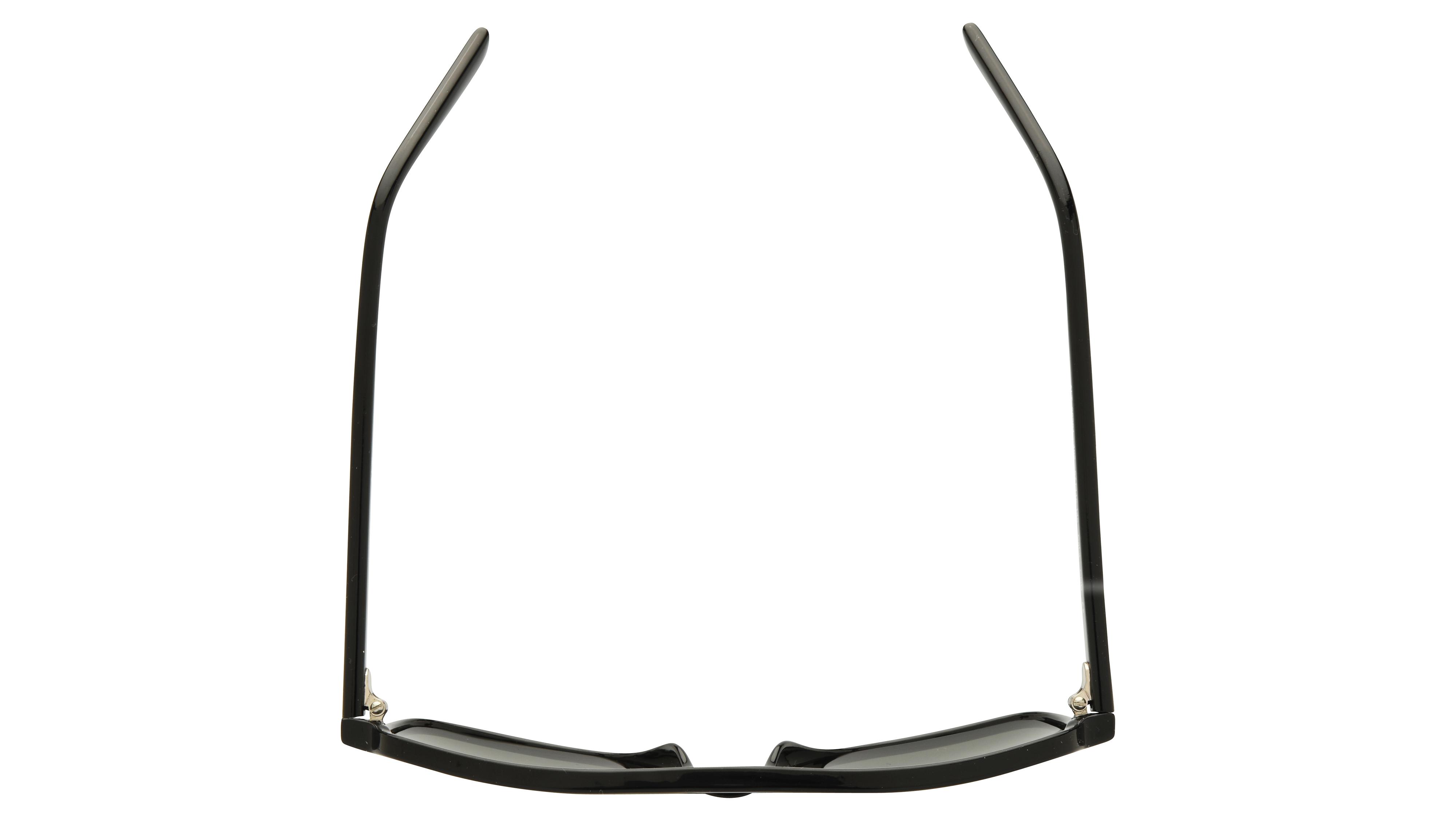 Lunettes de soleil Alternance Mixte Noir Aviateur Alt26201 Dessus