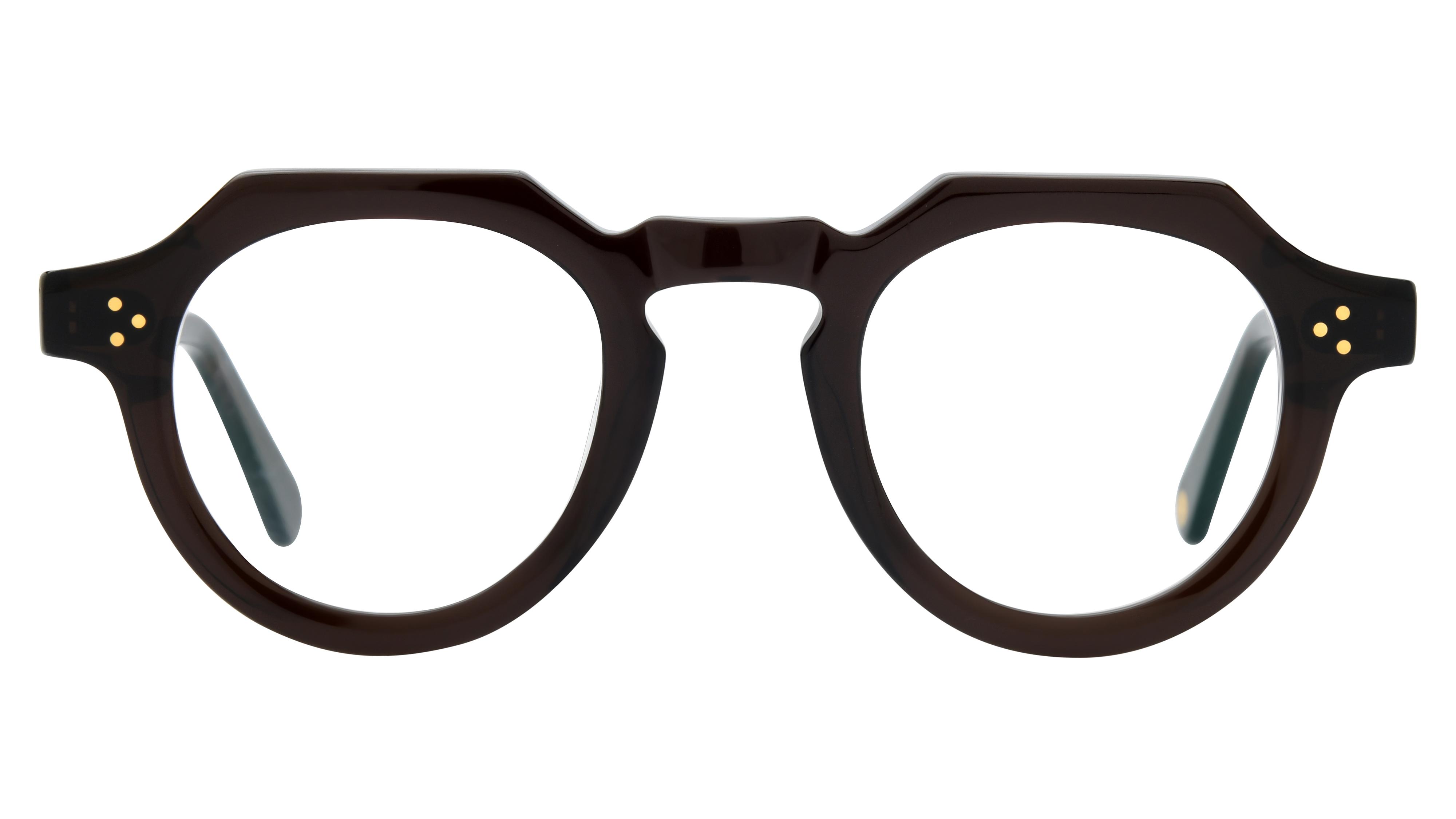 Lunettes de vue Le Coq Sportif Homme Marron Pantos Lcs2508 Face