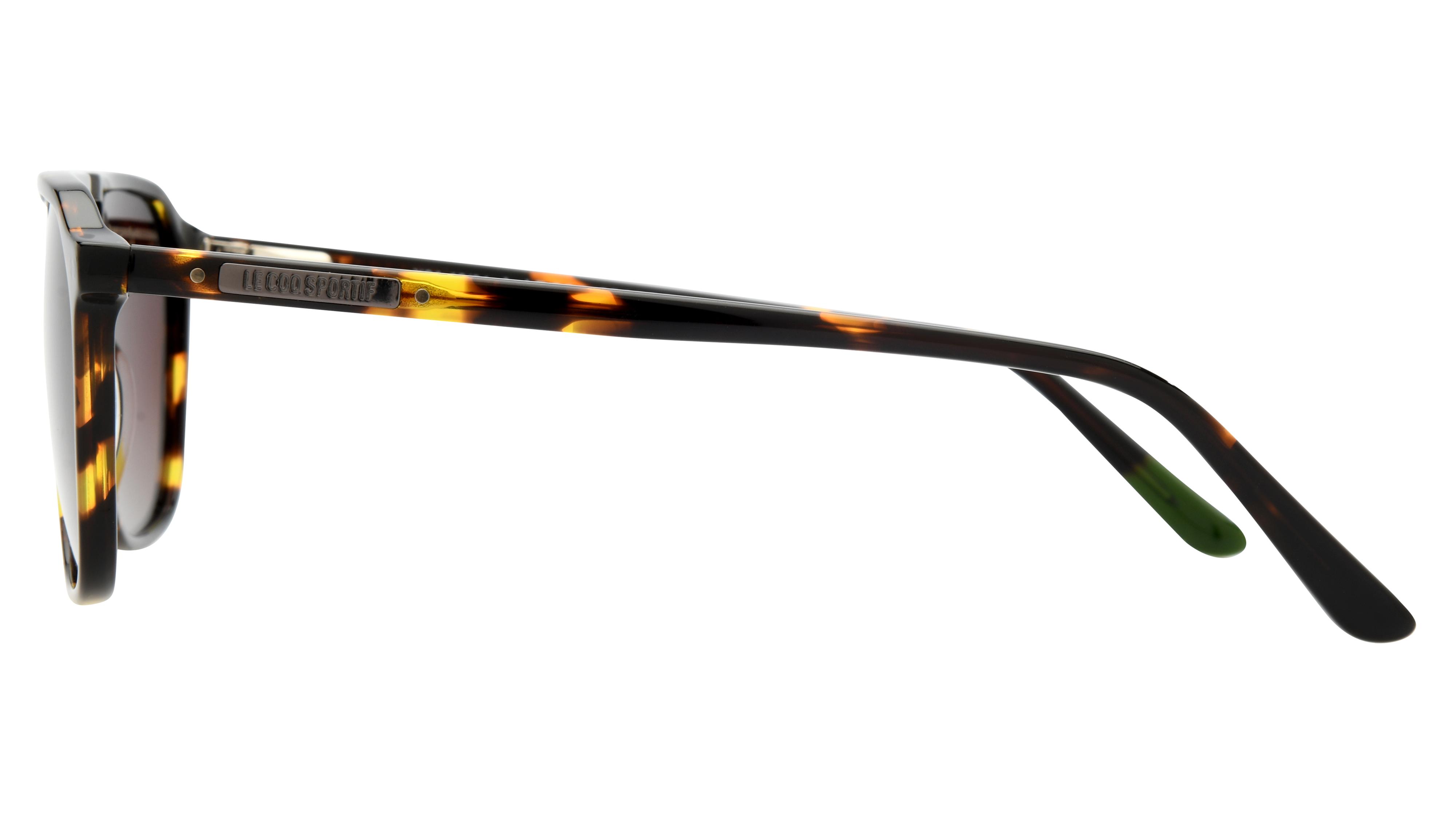 Lunettes de soleil Le Coq Sportif Homme Ecaille Aviateur Lcs2404/S Gauche