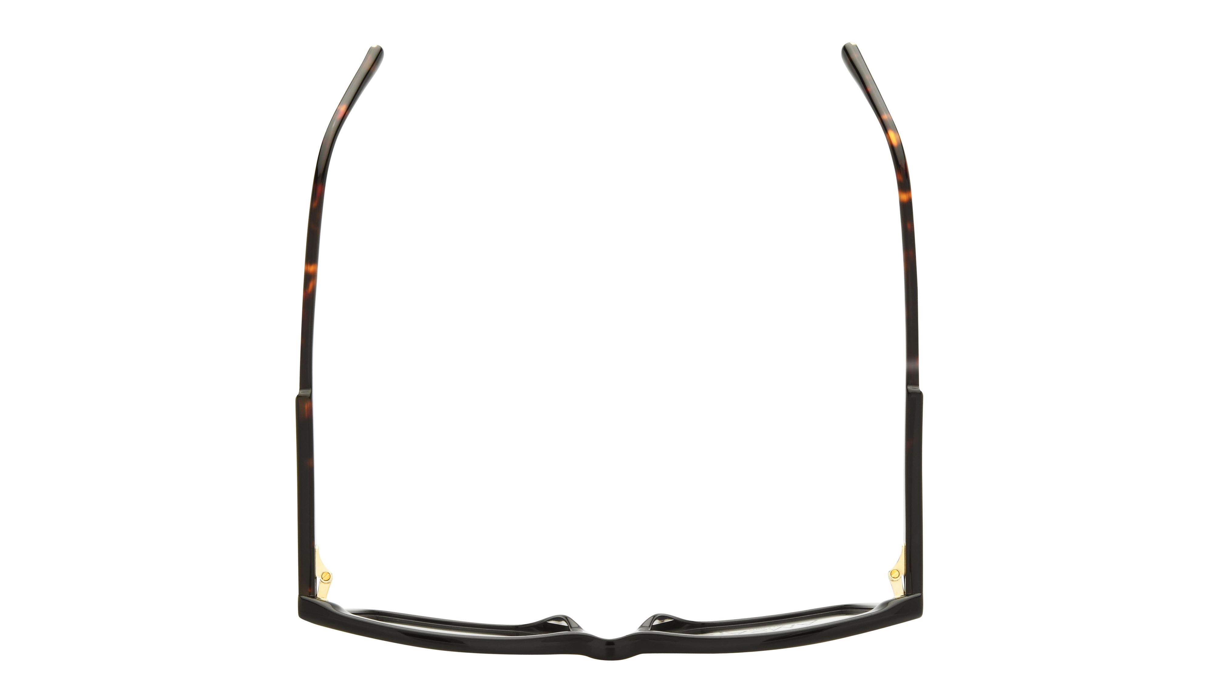 Lunettes de vue Jasma Femme Noir Papillonnante Jas2601 Dessus