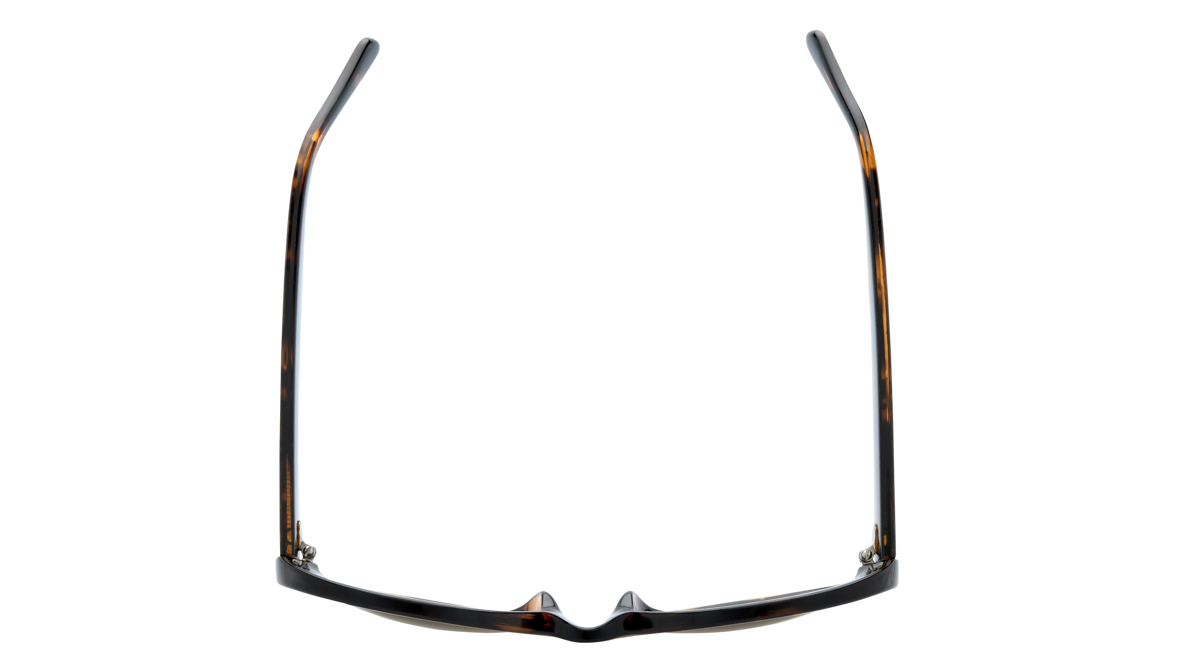 Lunettes de soleil Alternance Femme Ecaille Ronde Alt24214 Dessus