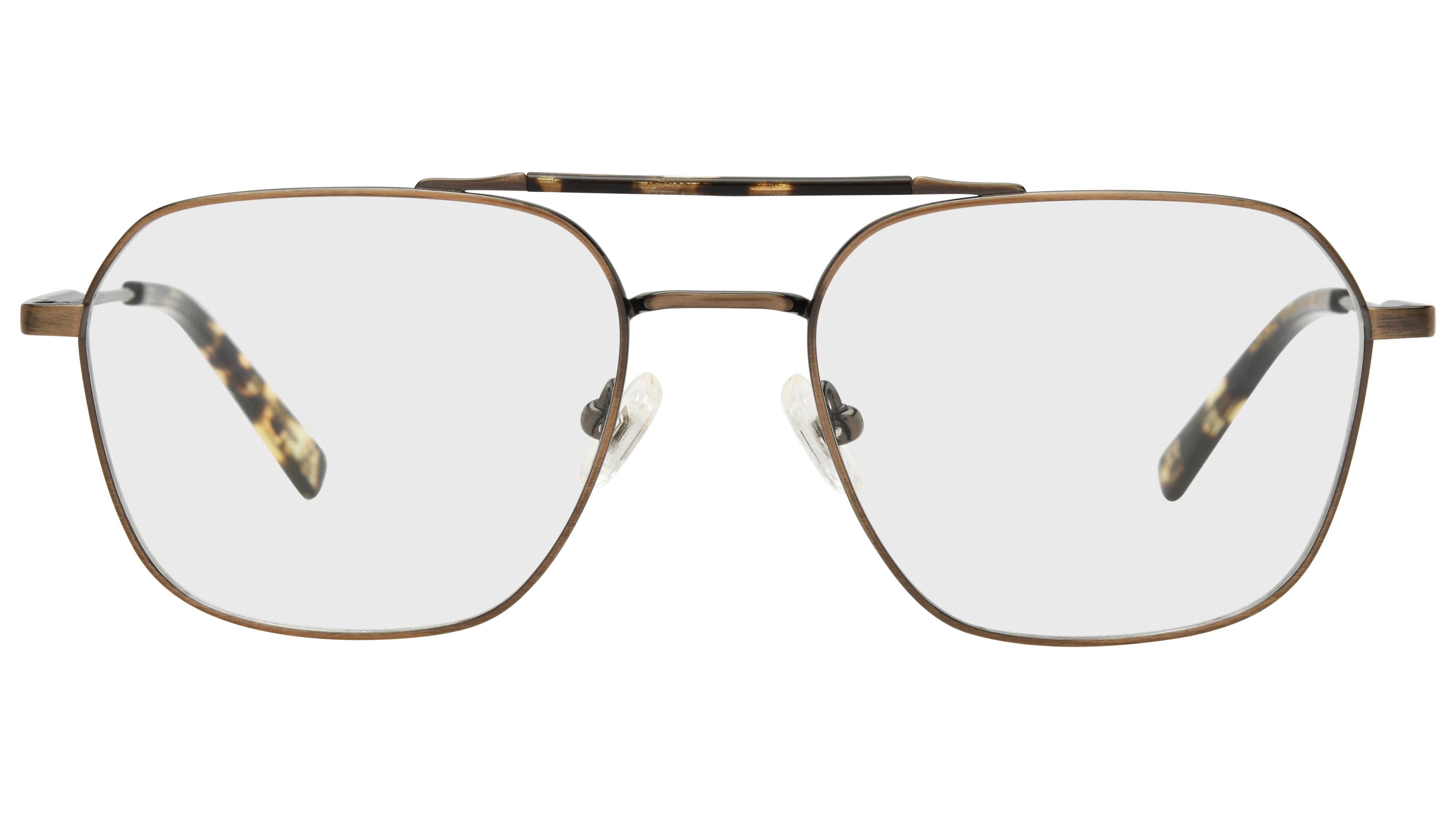 Lunettes de vue L'Atelier du Faubourg Homme Gris Rectangle adf2602 Face