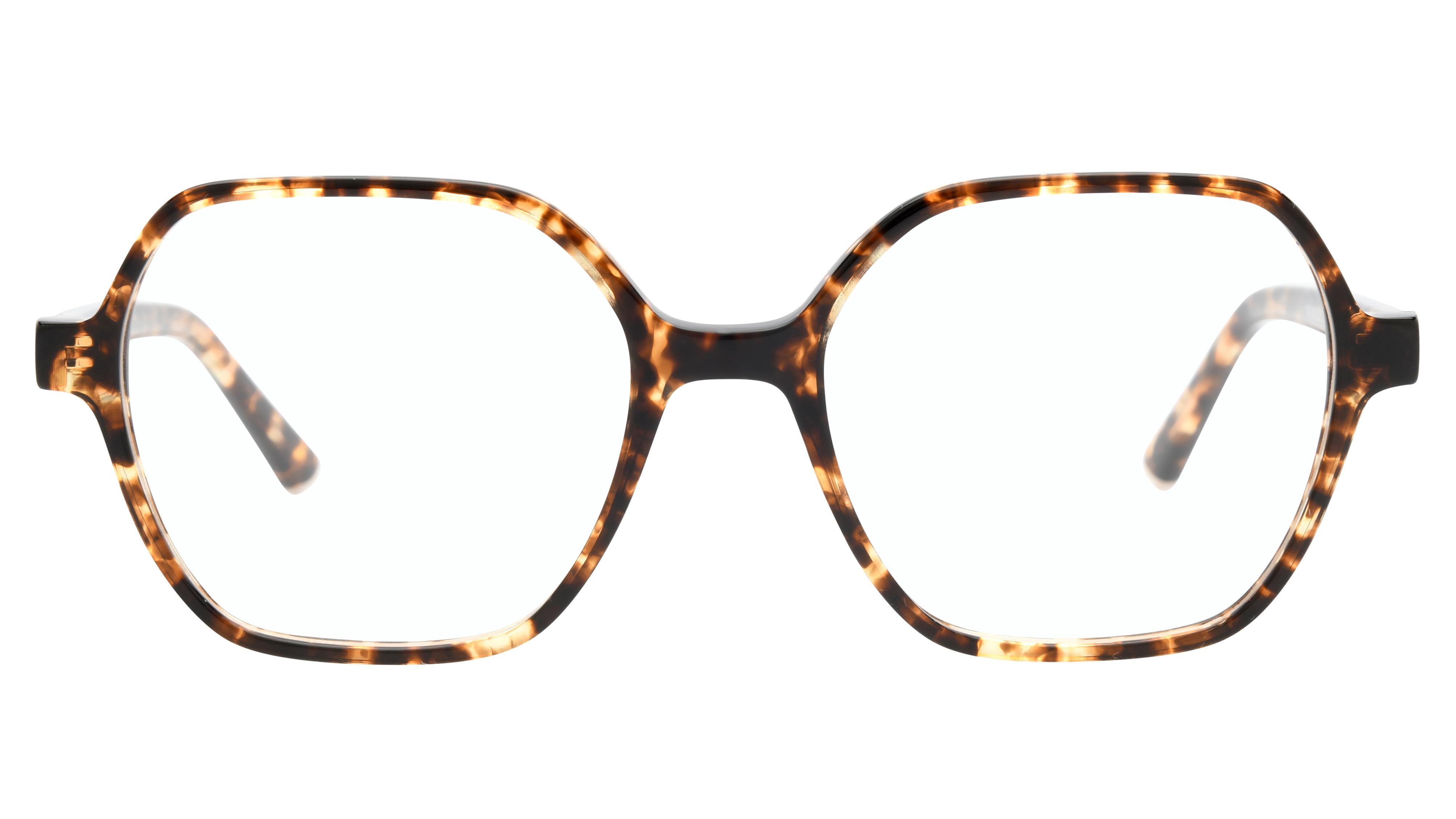 Lunettes de vue Siralya Femme Ecaille Carré Sir2405 Face