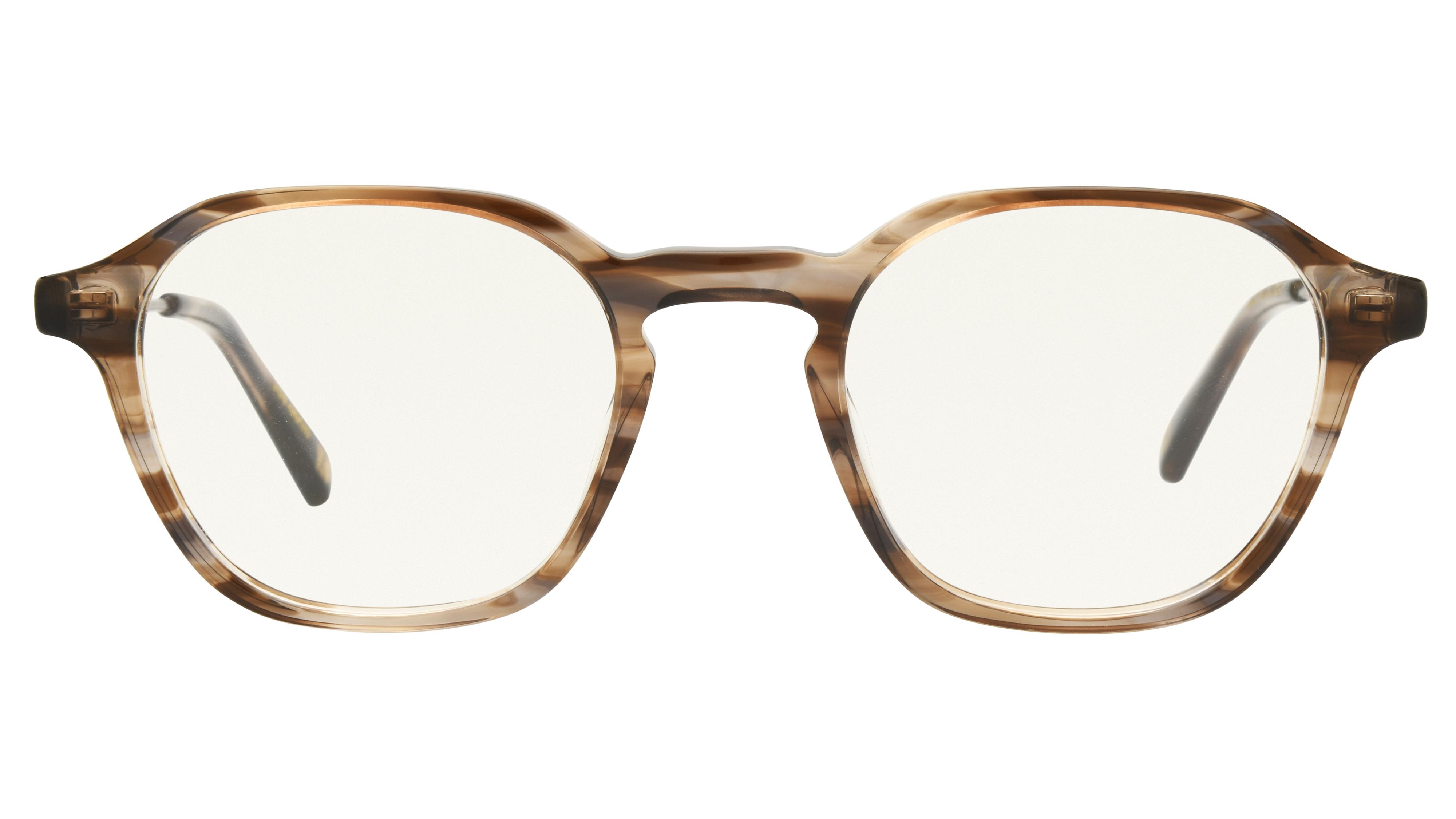 Lunettes de vue L'Atelier du Faubourg Homme Marron Carré Adf2505 Face