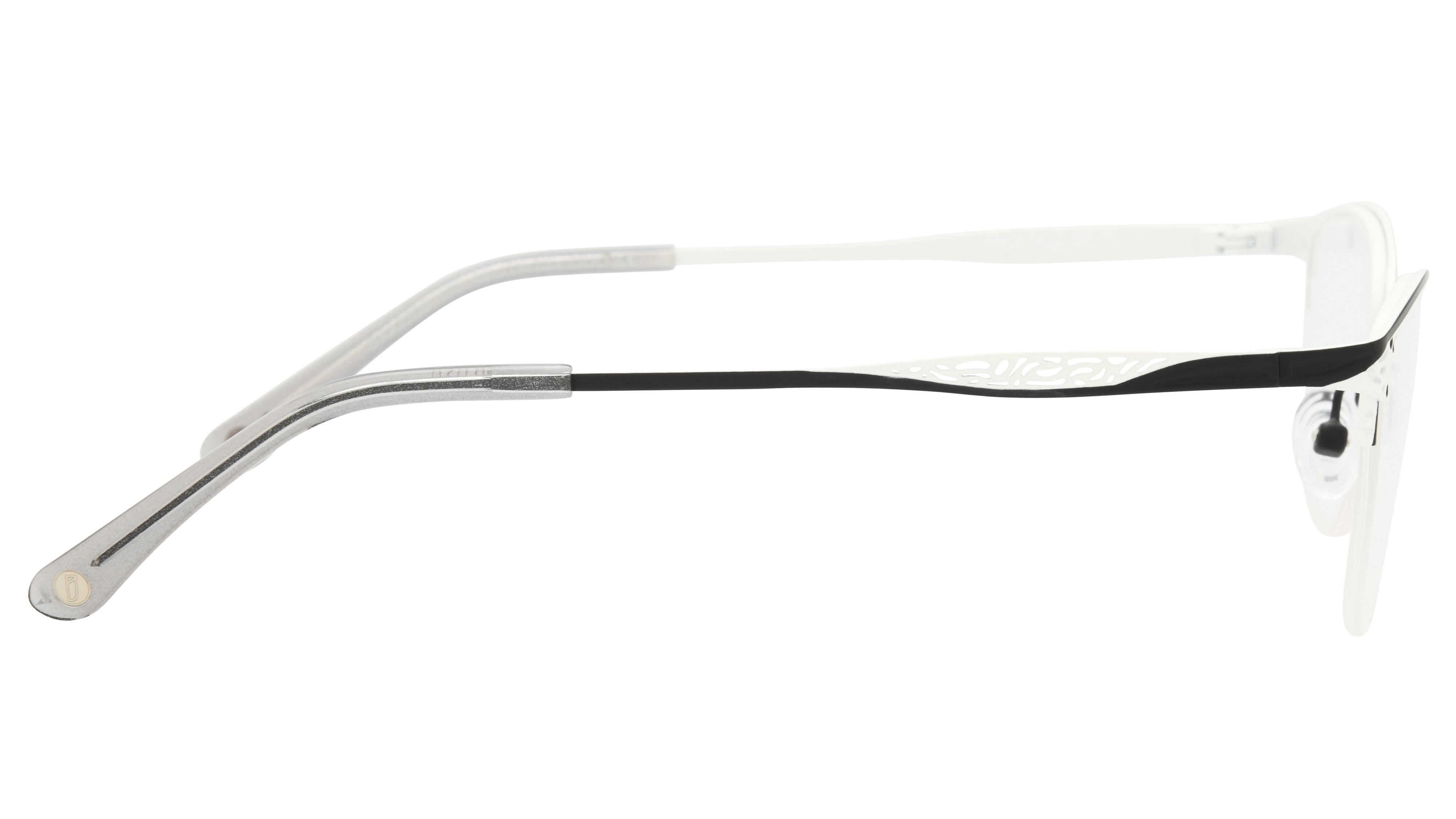 Lunettes de vue Baïa Femme Noir Rectangle Baa2604 Droite