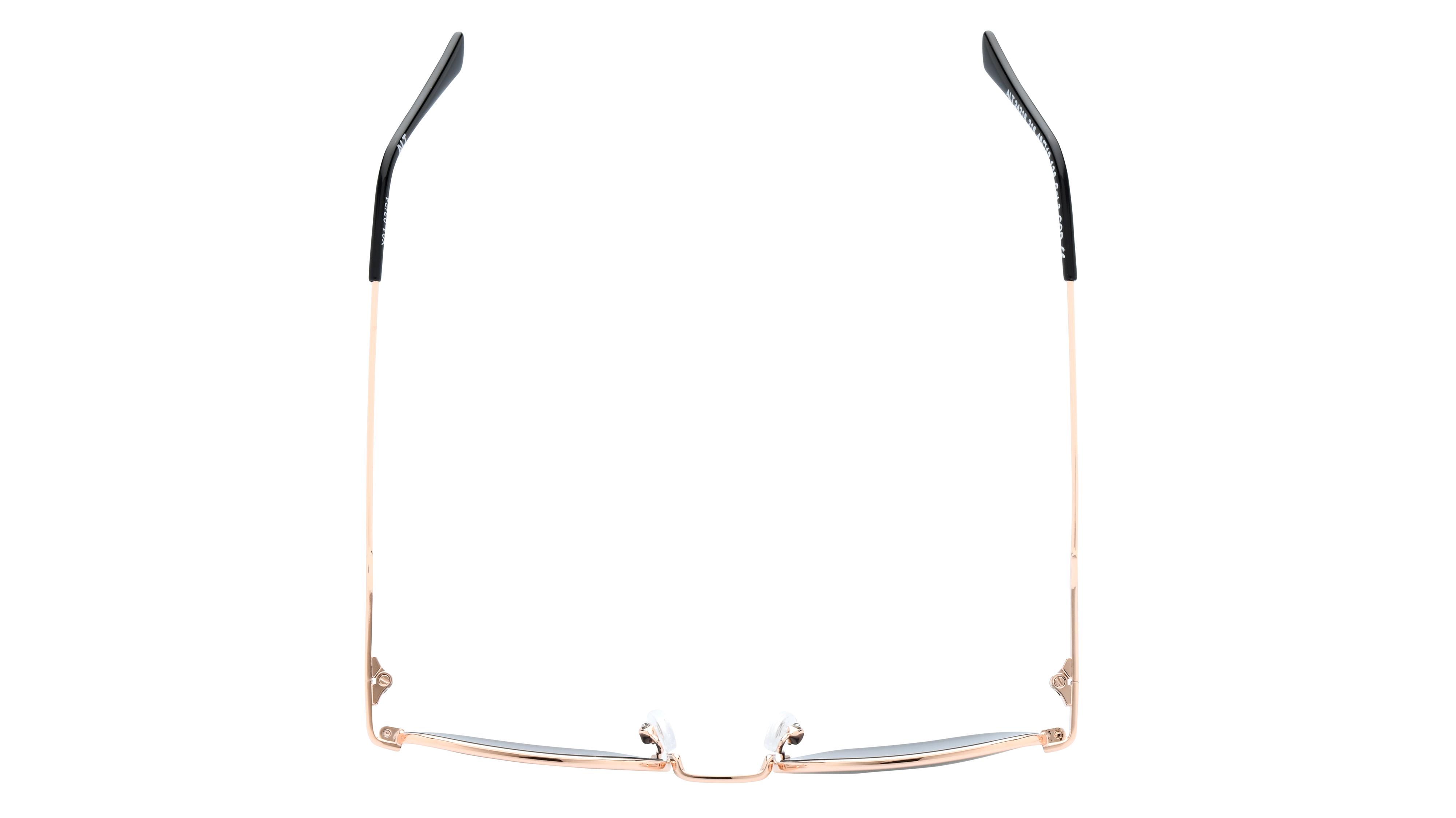 Lunettes de soleil Alternance Enfant Or Carré Alt24218 Dessus