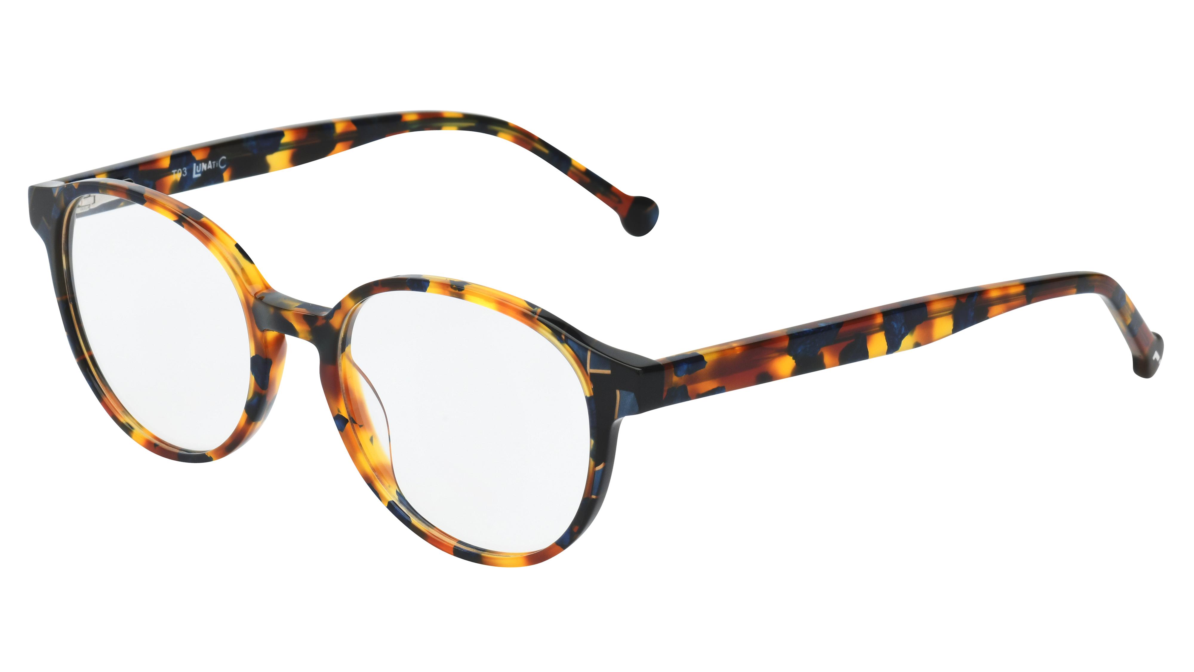 Lunettes de vue Lunatic Femme Ecaille  Lun1902 Trois-Quart