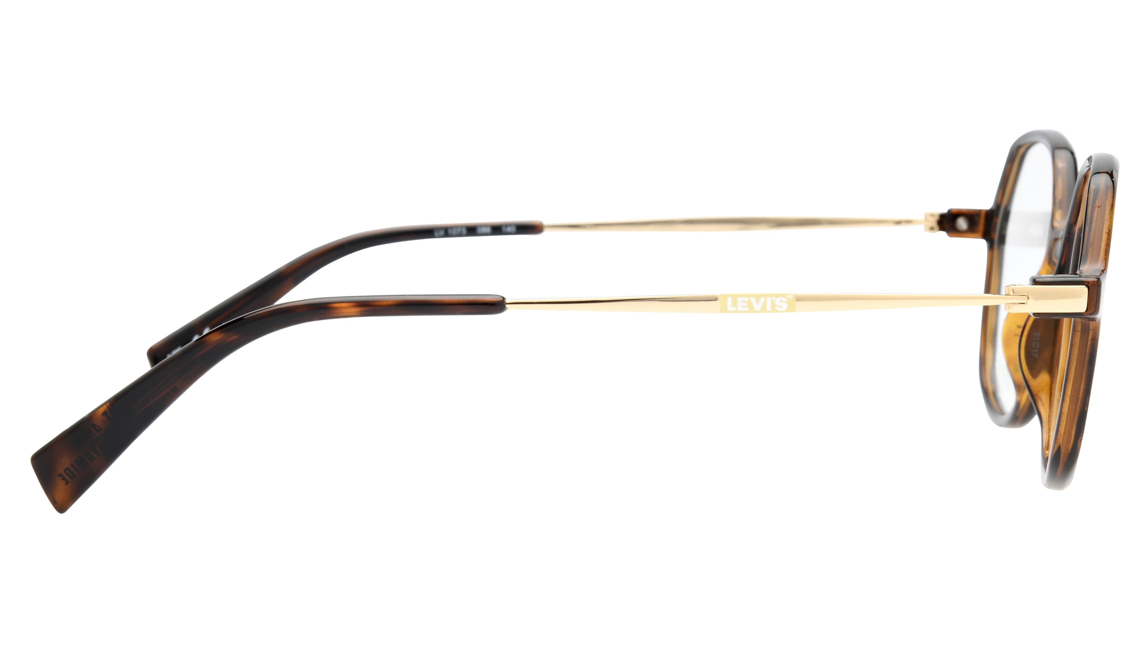Lunettes de vue Levi's Femme Ecaille Carré Lv1073 Droite