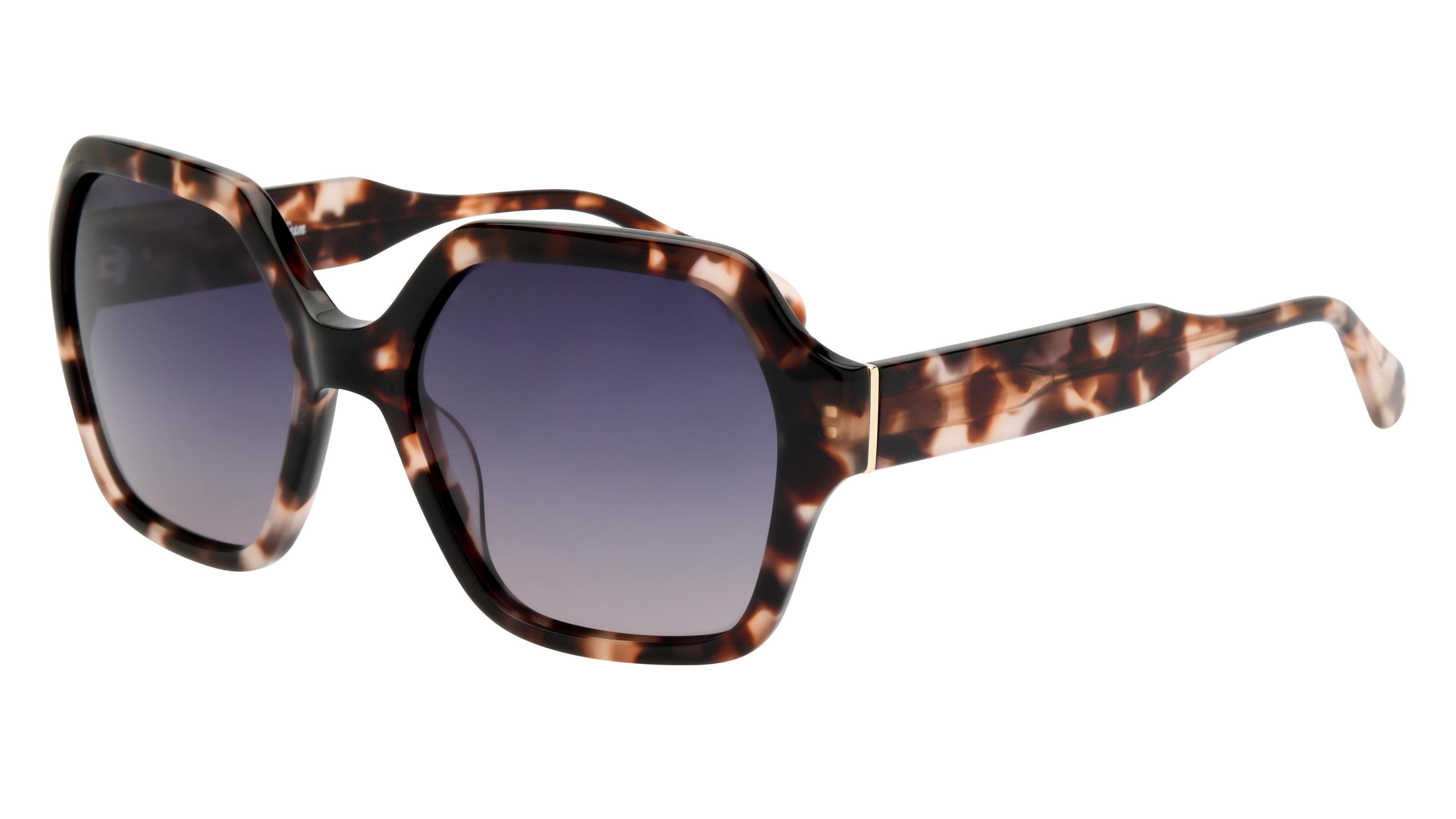 Lunettes de soleil Pol&Sun Femme Ecaille Carré Pos2504 Trois-Quart