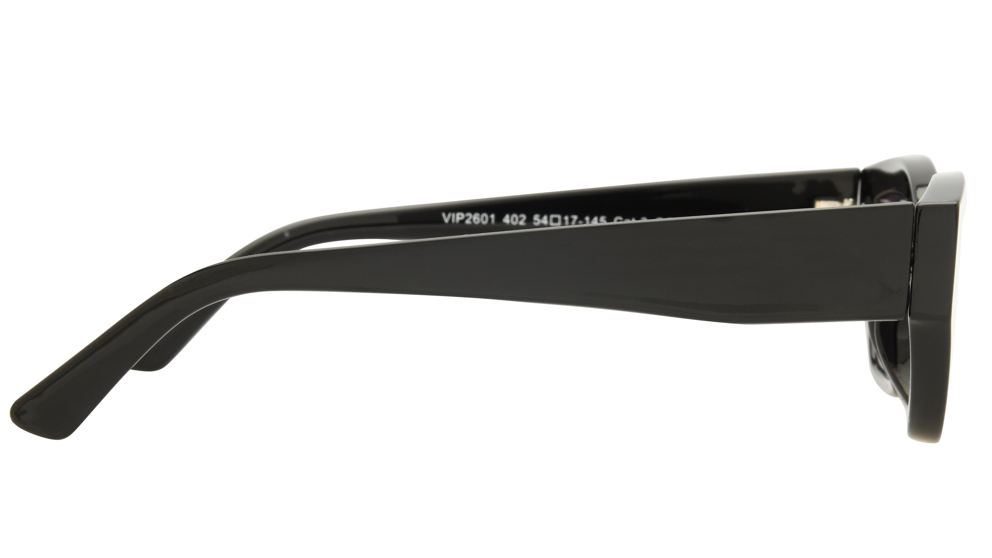 Lunettes de soleil VIP Femme Noir Papillonnante vip2601 Droite