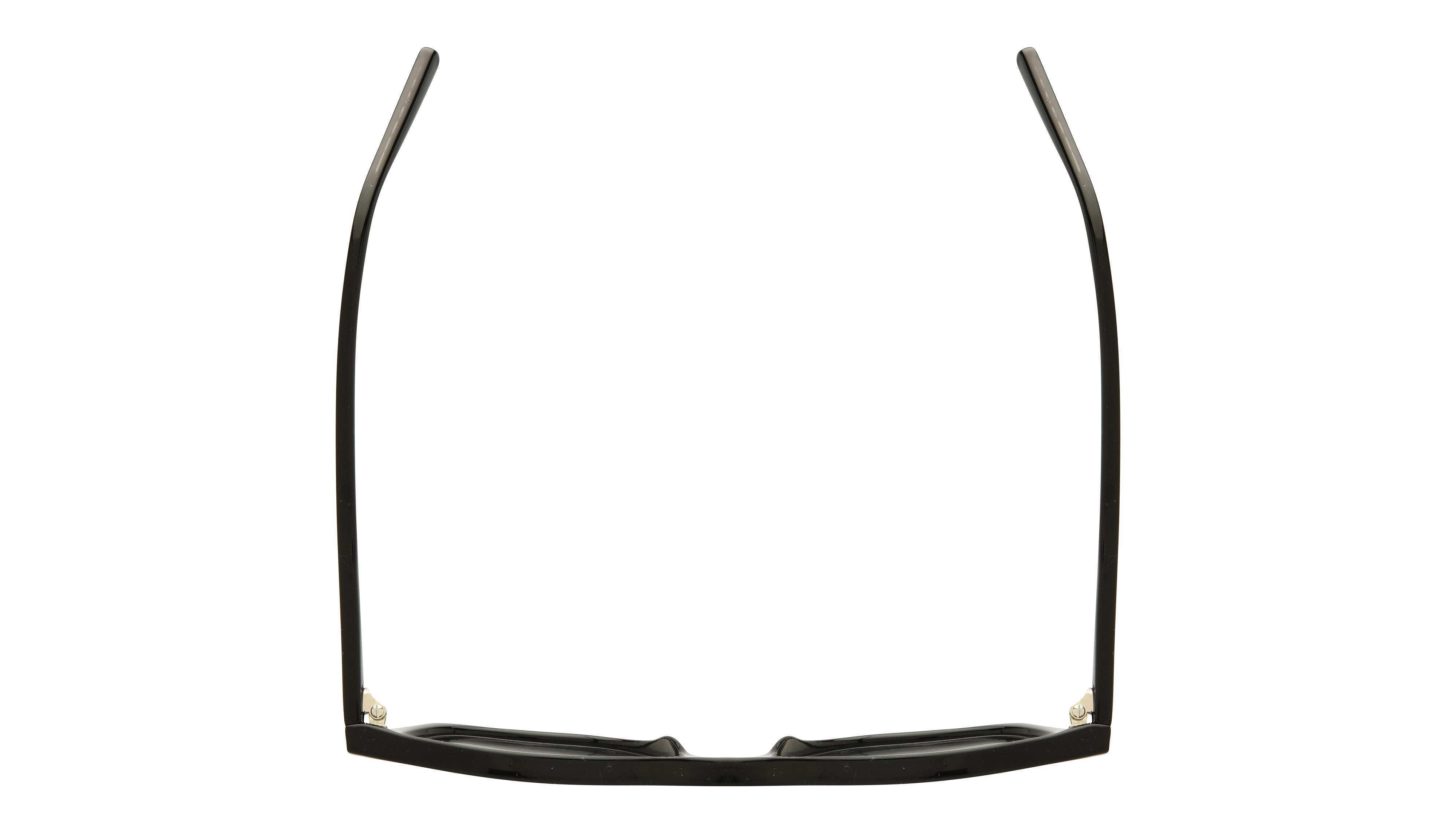 Lunettes de vue Alternance Femme Noir Papillonnante Alt26102 Dessus