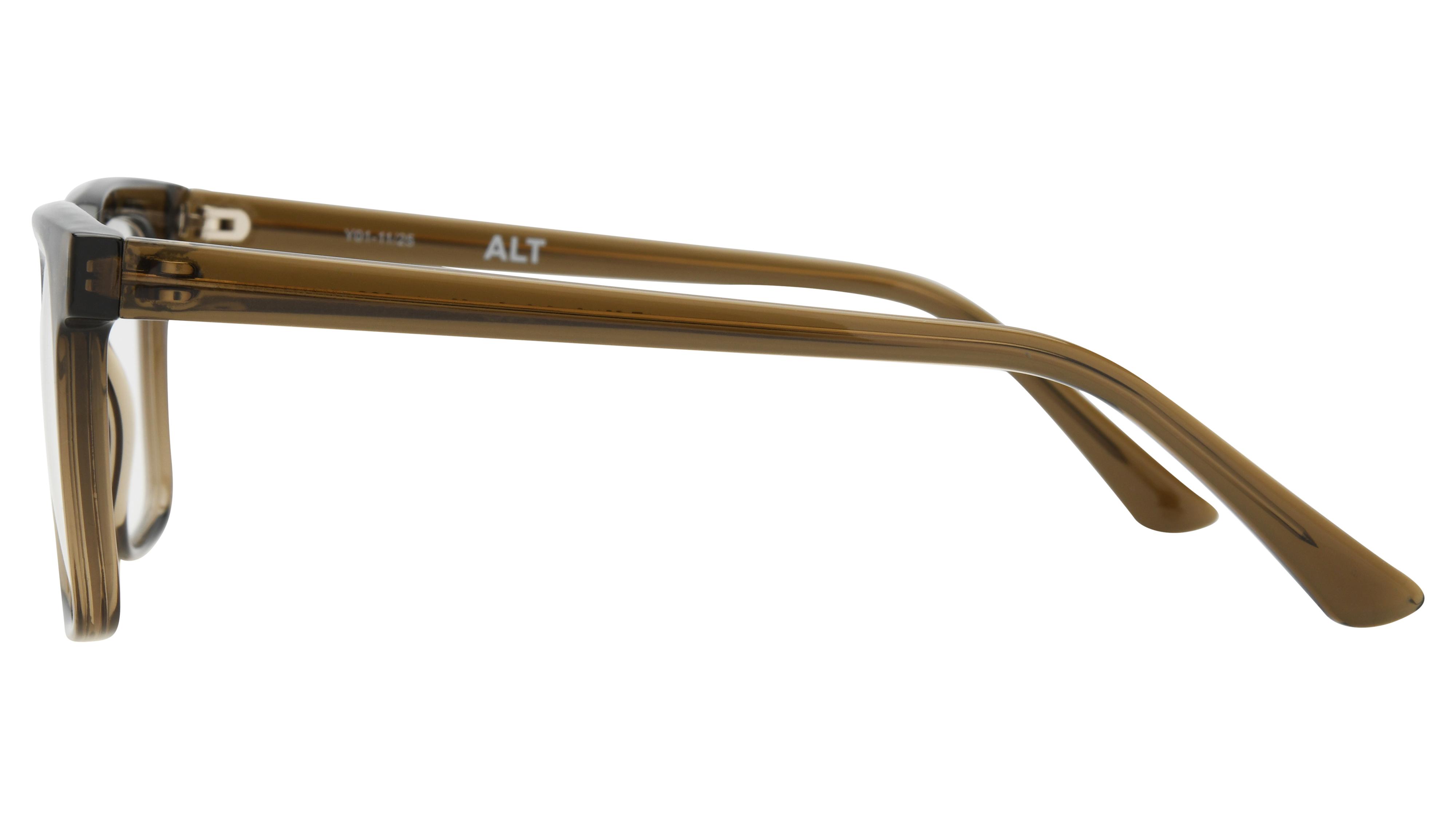 Lunettes de vue Alternance Homme Transparent Rectangle alt26110 Gauche