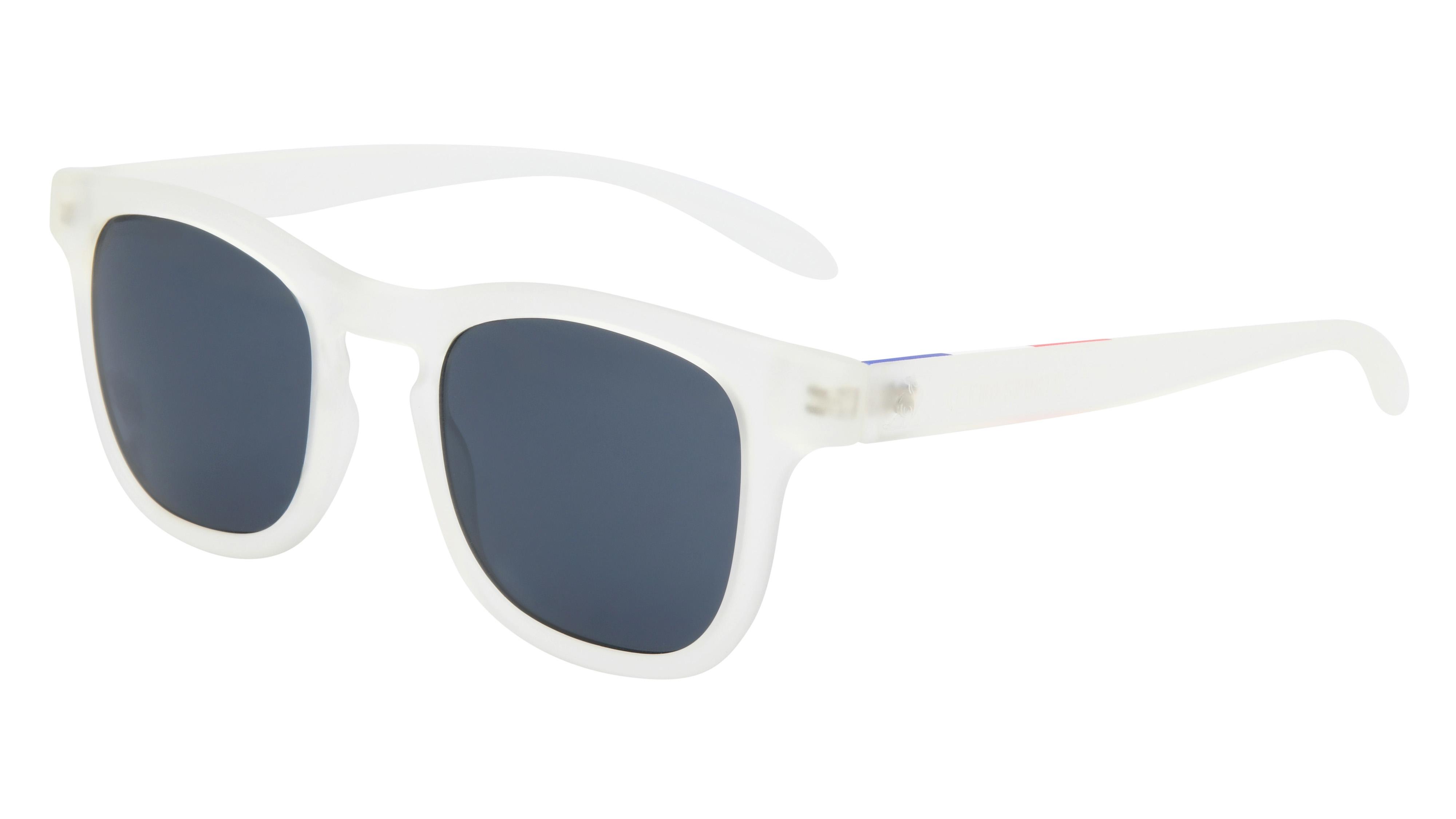 Lunettes de soleil Le Coq Sportif Homme Transparent Rectangle Lcs2402/S Trois-Quart