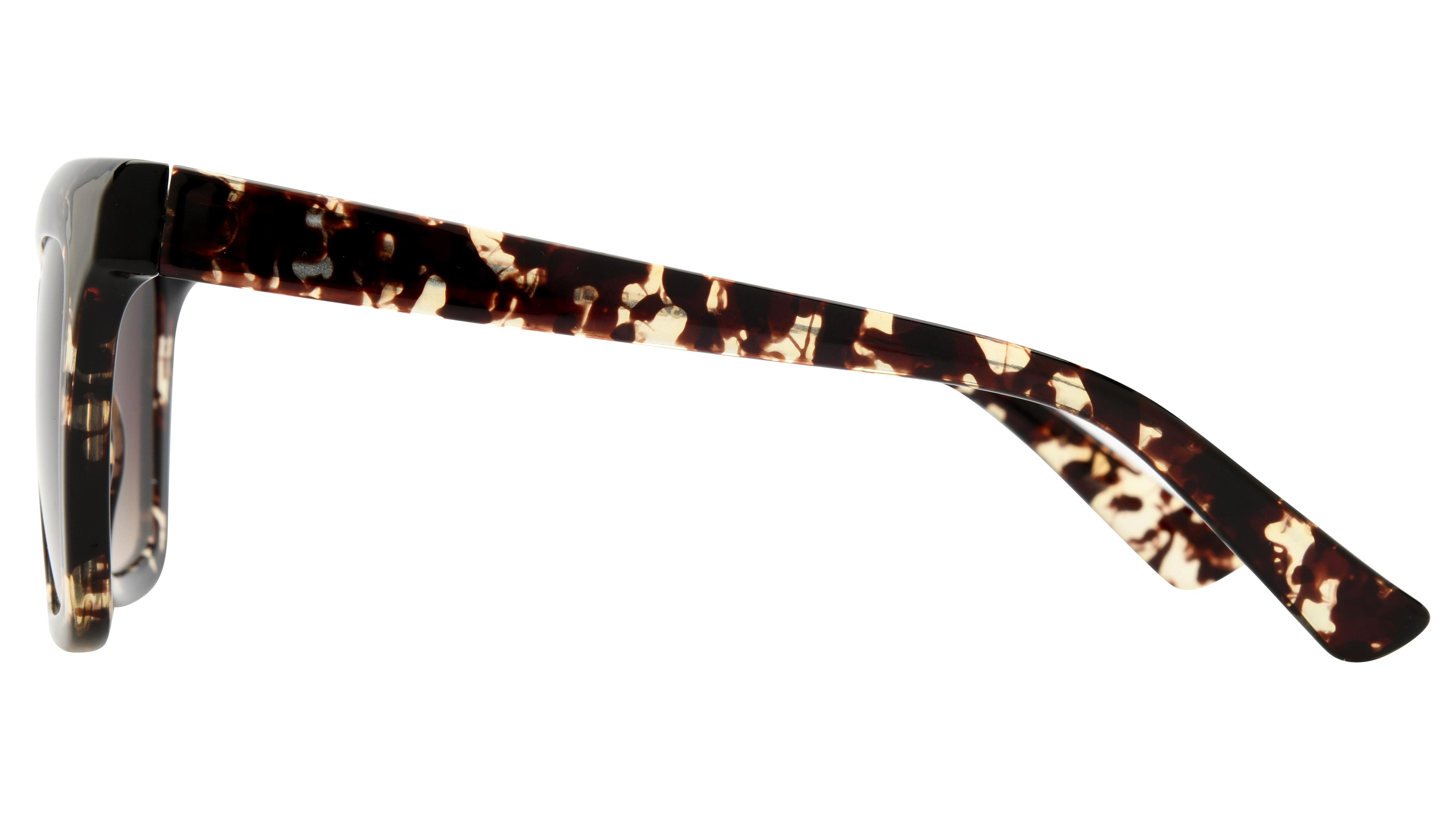 Lunettes de soleil VIP Femme Ecaille Carré Vip2516 Gauche