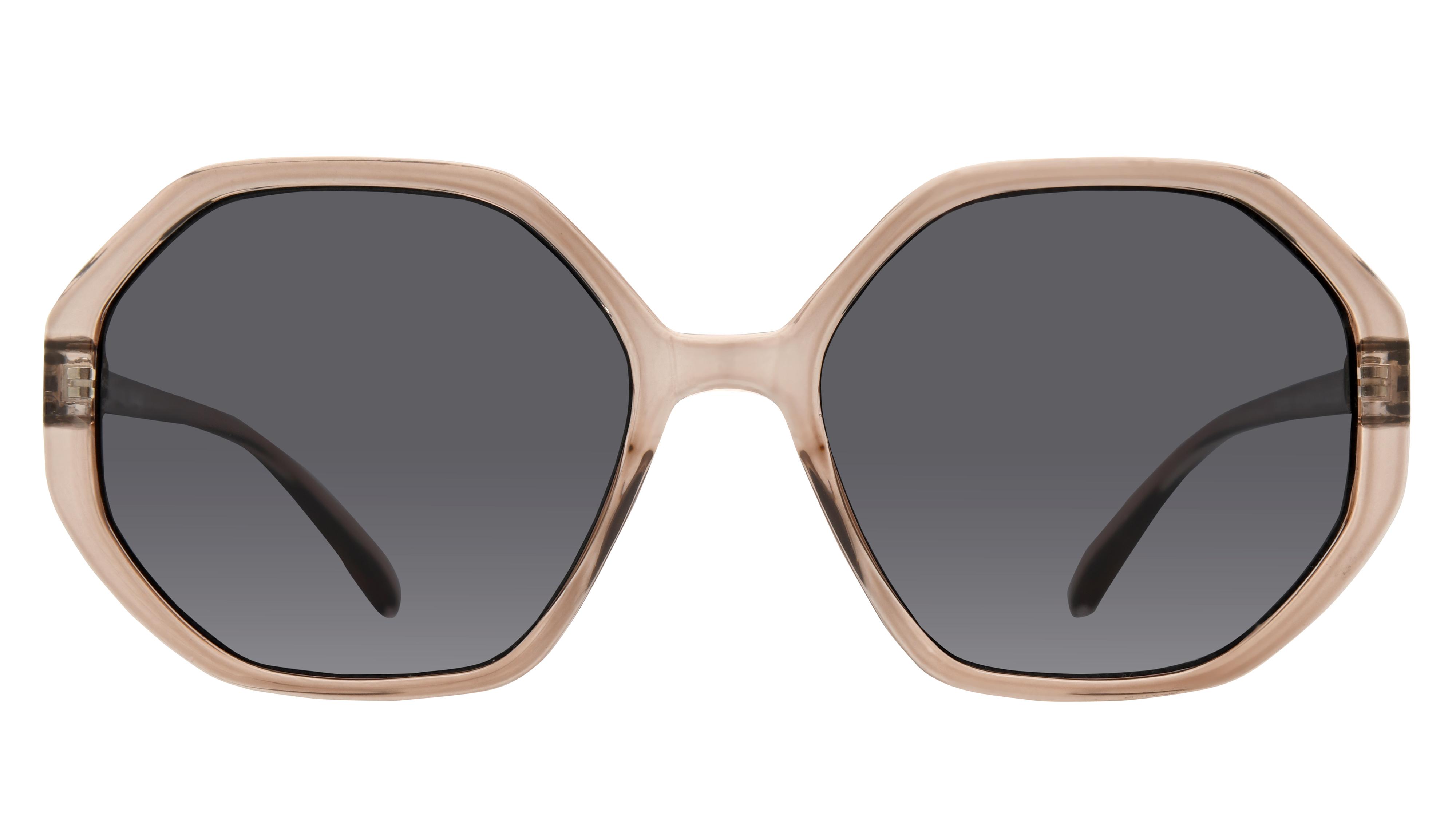 Lunettes de soleil VIP Femme Gris Carré Vip2505 Face