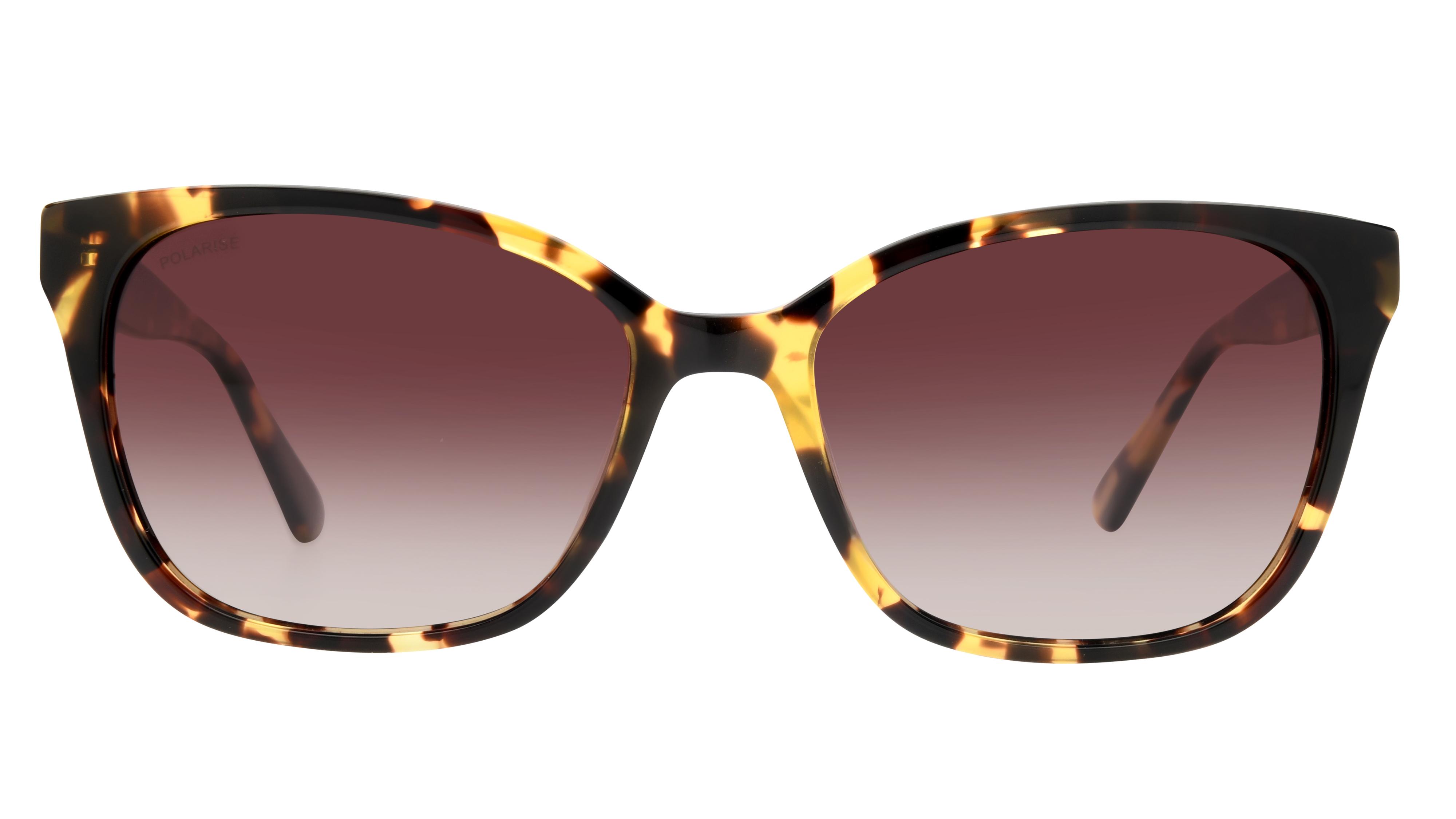 Lunettes de soleil Pol&Sun Femme Ecaille Papillon Pos2408 Face