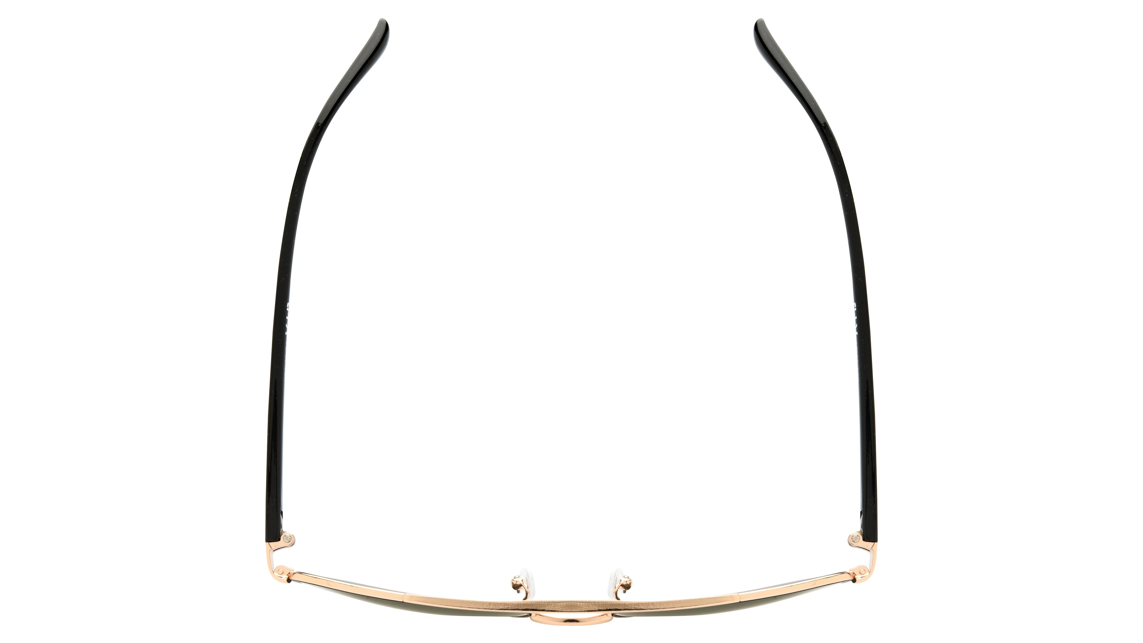 Lunettes de soleil VIP Homme Or Aviateur Vip2509 Dessus