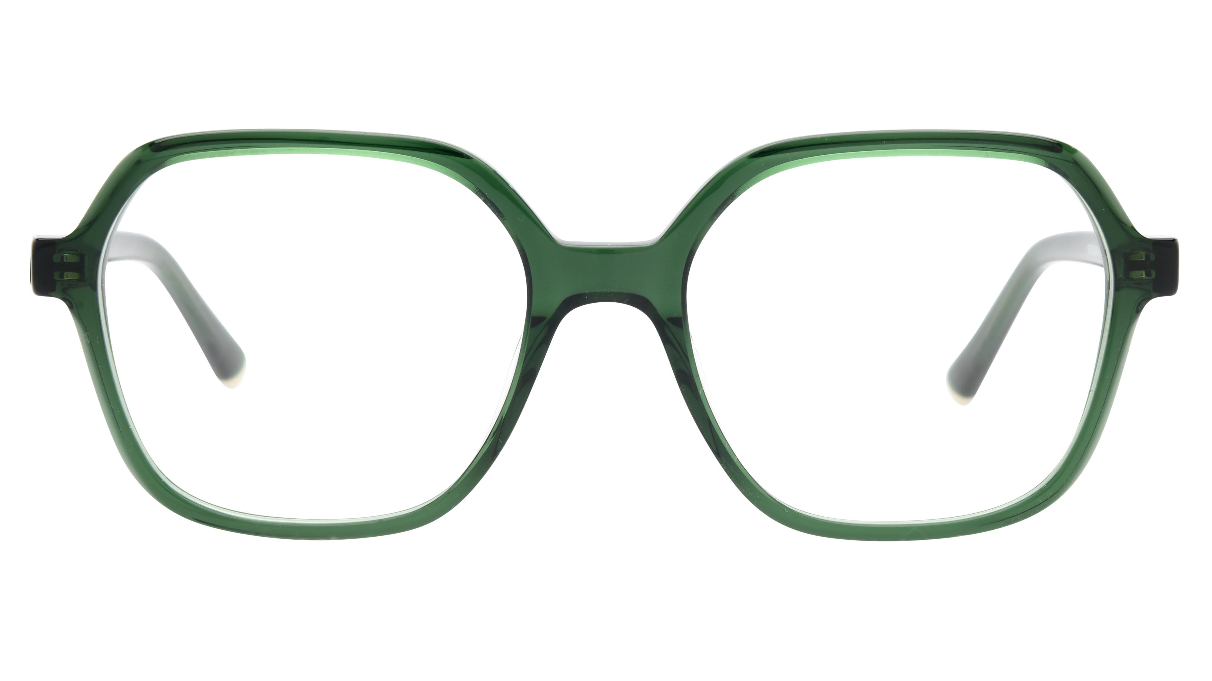 Lunettes de vue Siralya Femme Vert Rectangle Sir2404 Face