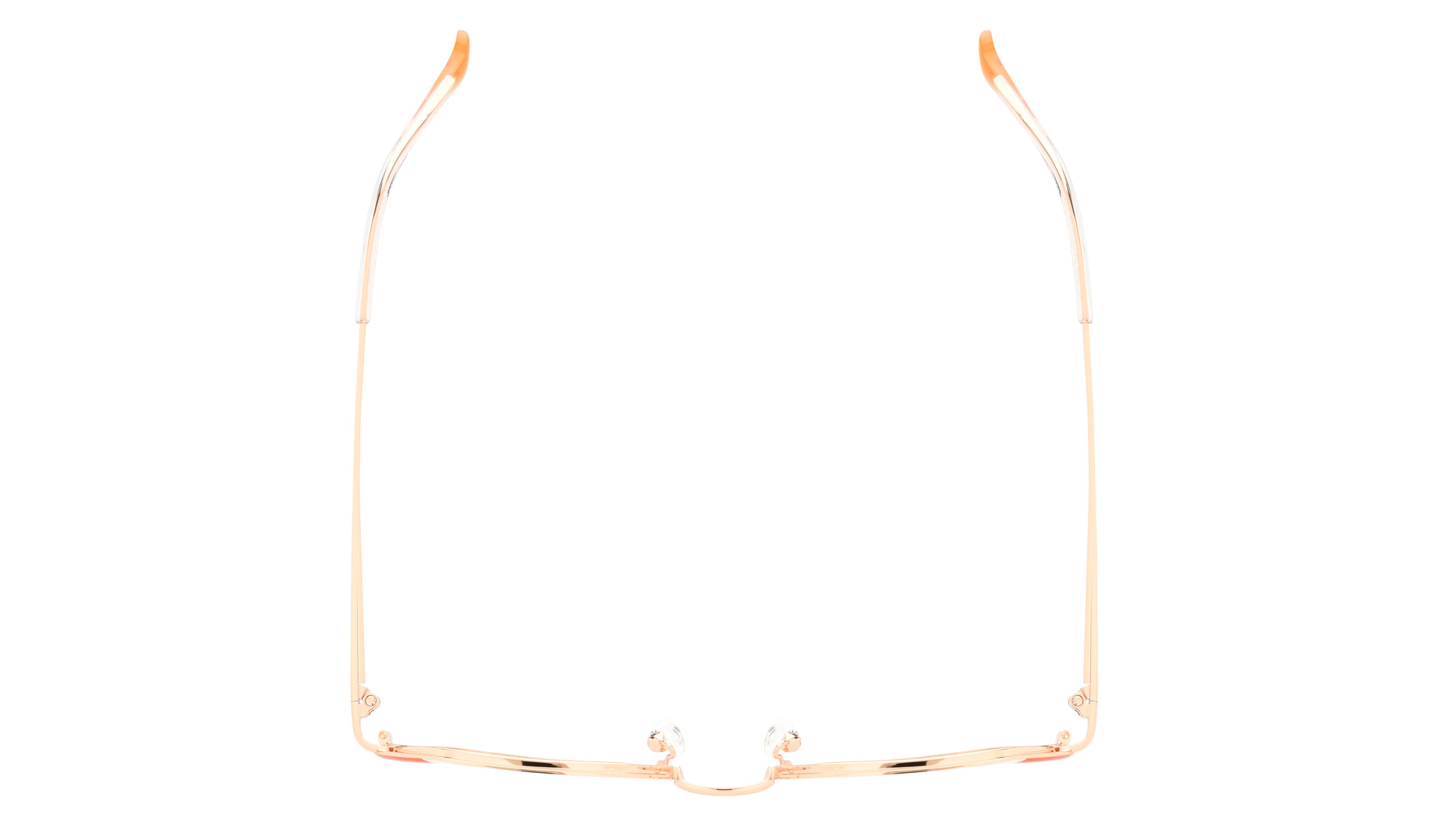 Lunettes de vue Lunatic Femme Rose Carré Lun2407 Dessus