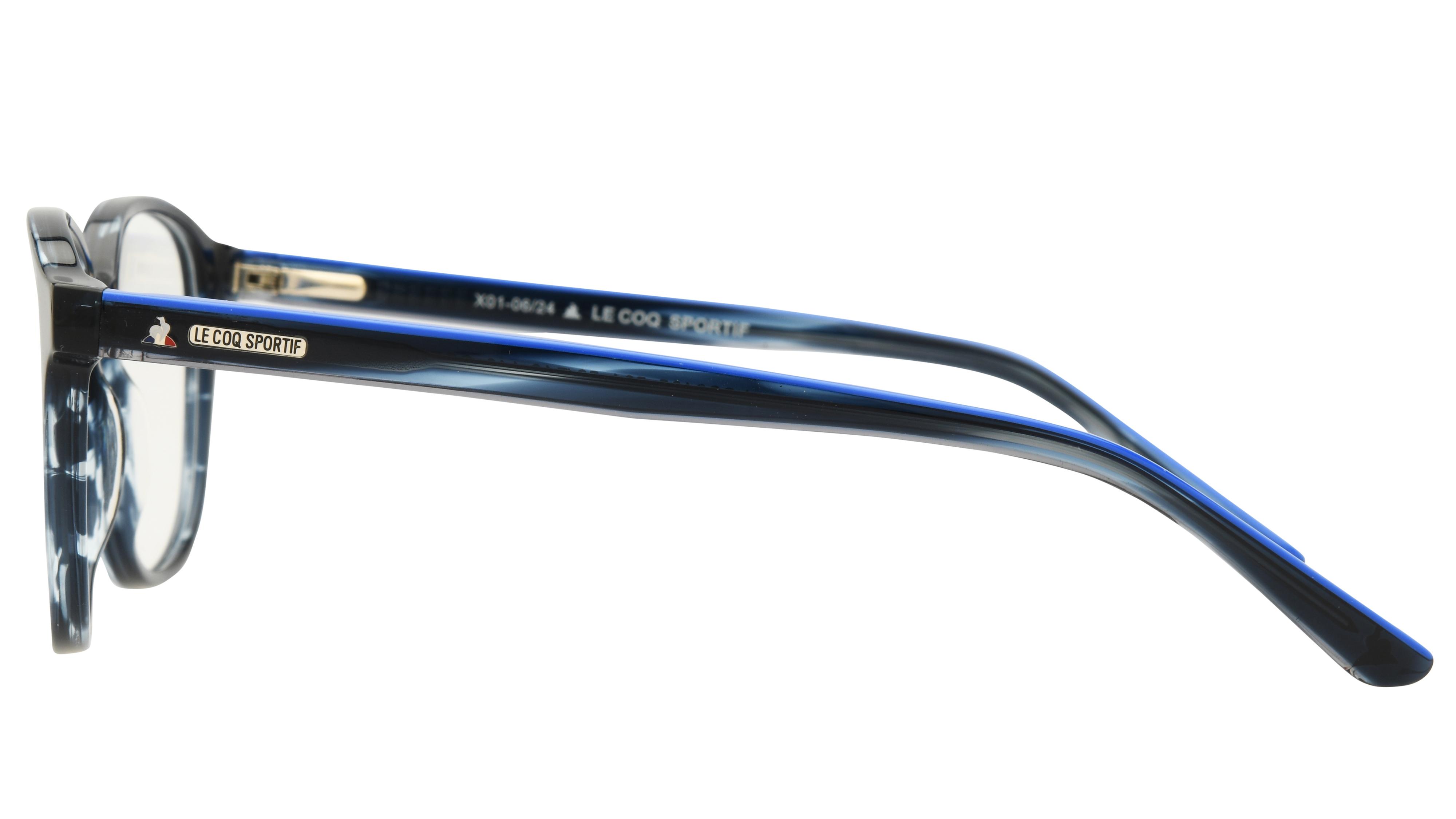 Lunettes de vue Le Coq Sportif Homme Bleu Rectangle Lcs2405 Gauche