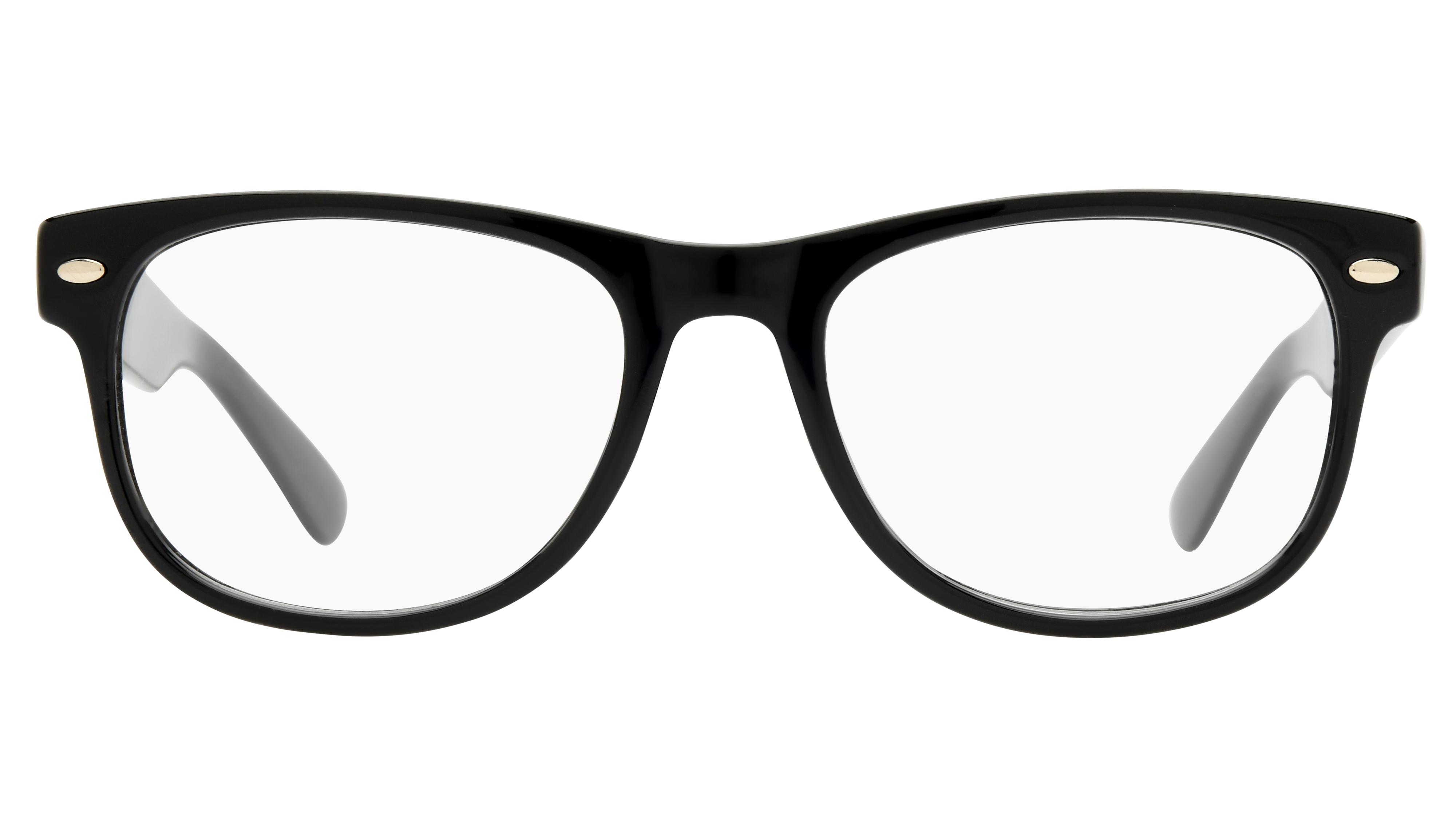Lunettes de vue Alternance Mixte Noir Wayfarer Alt25104 Face