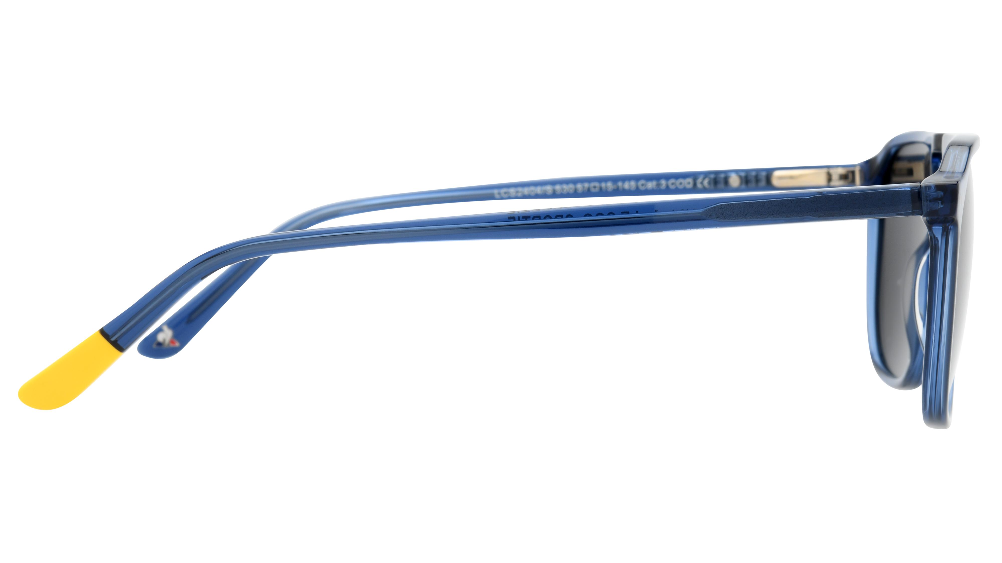 Lunettes de soleil Le Coq Sportif Homme Bleu Aviateur Lcs2404/S Droite