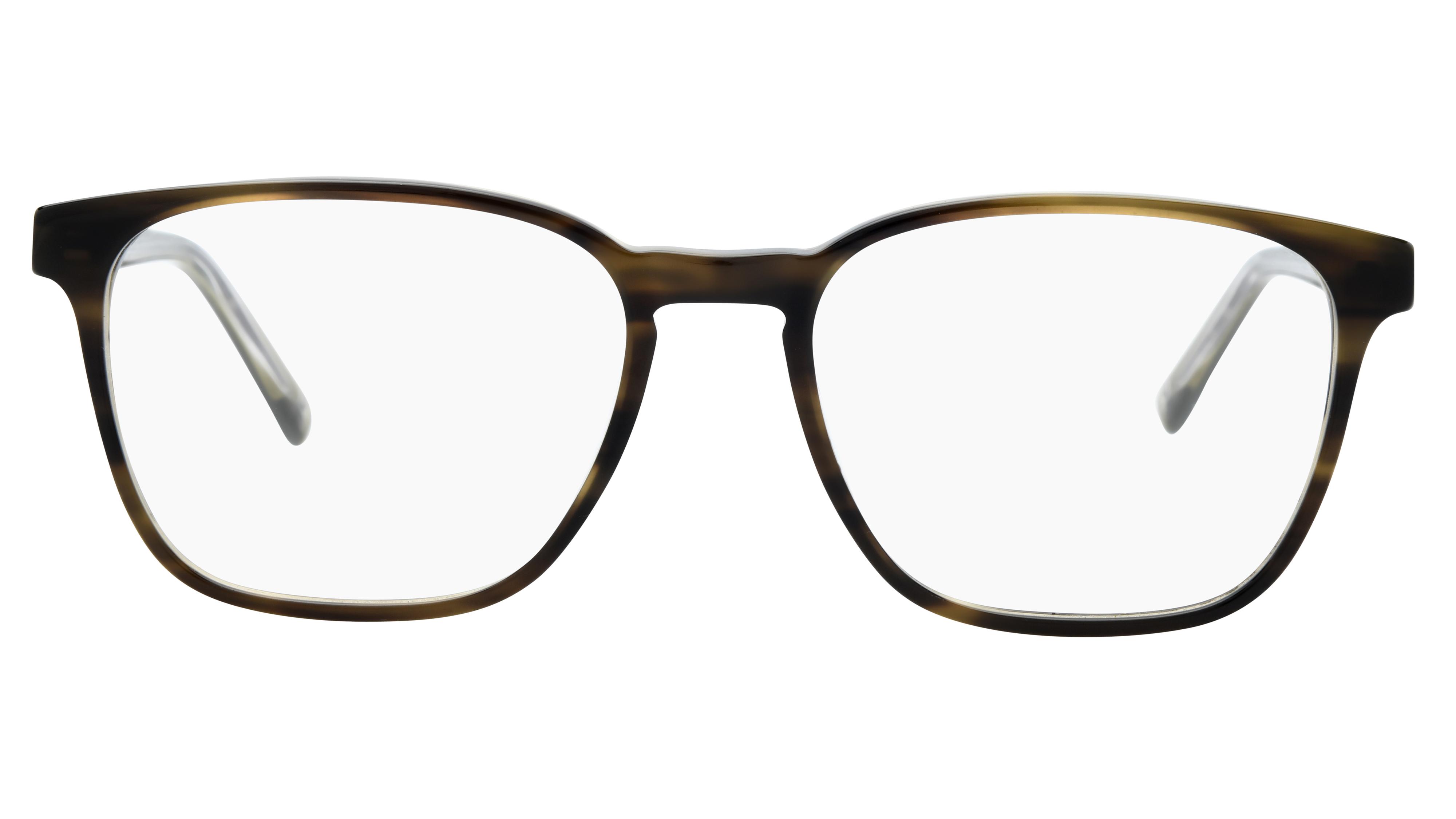 Lunettes de vue L'Atelier du Faubourg Homme Vert Carré Adf2402 Face
