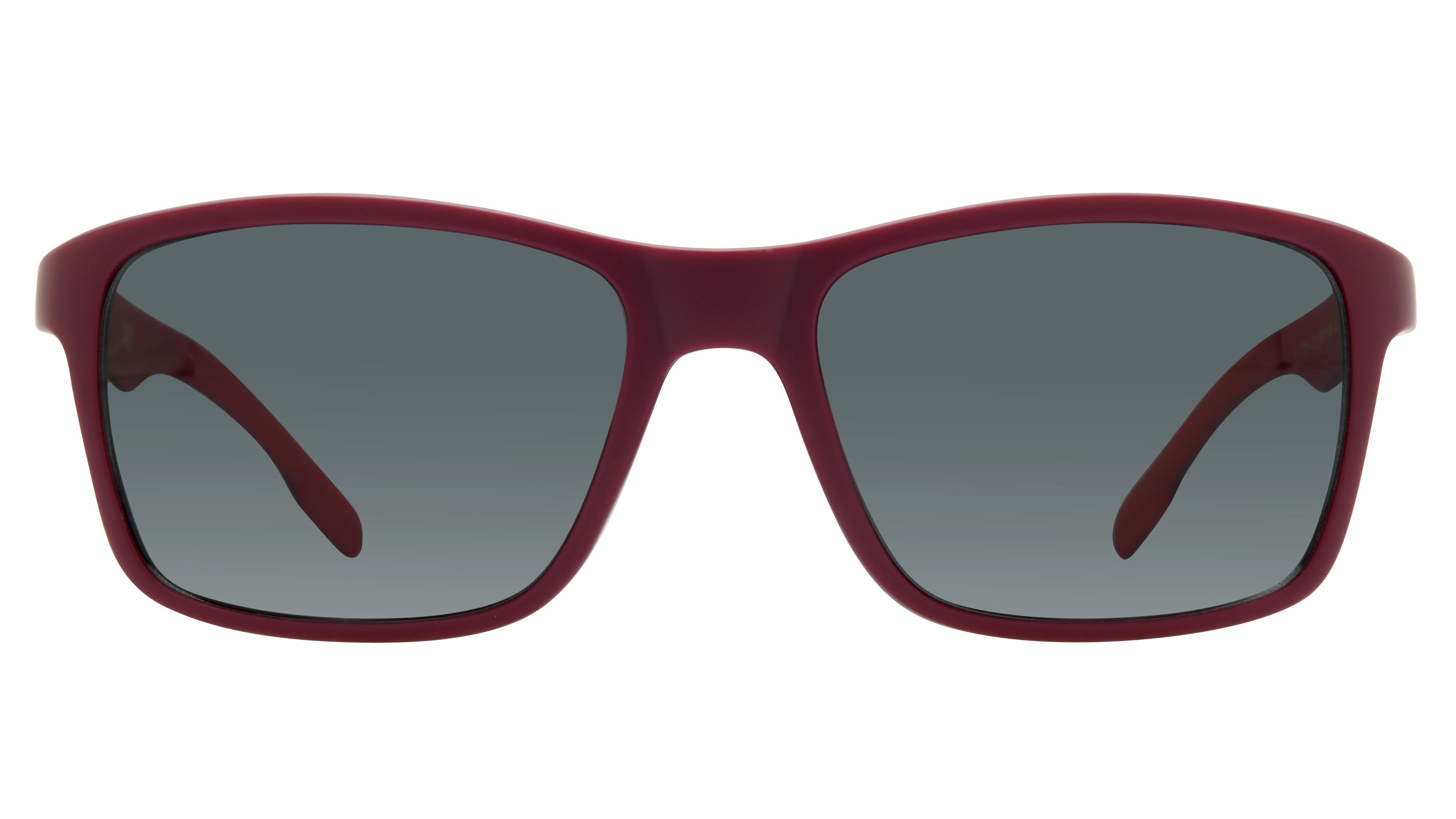 Lunettes de soleil Alternance Homme Violet Rectangle Alt22221 Face