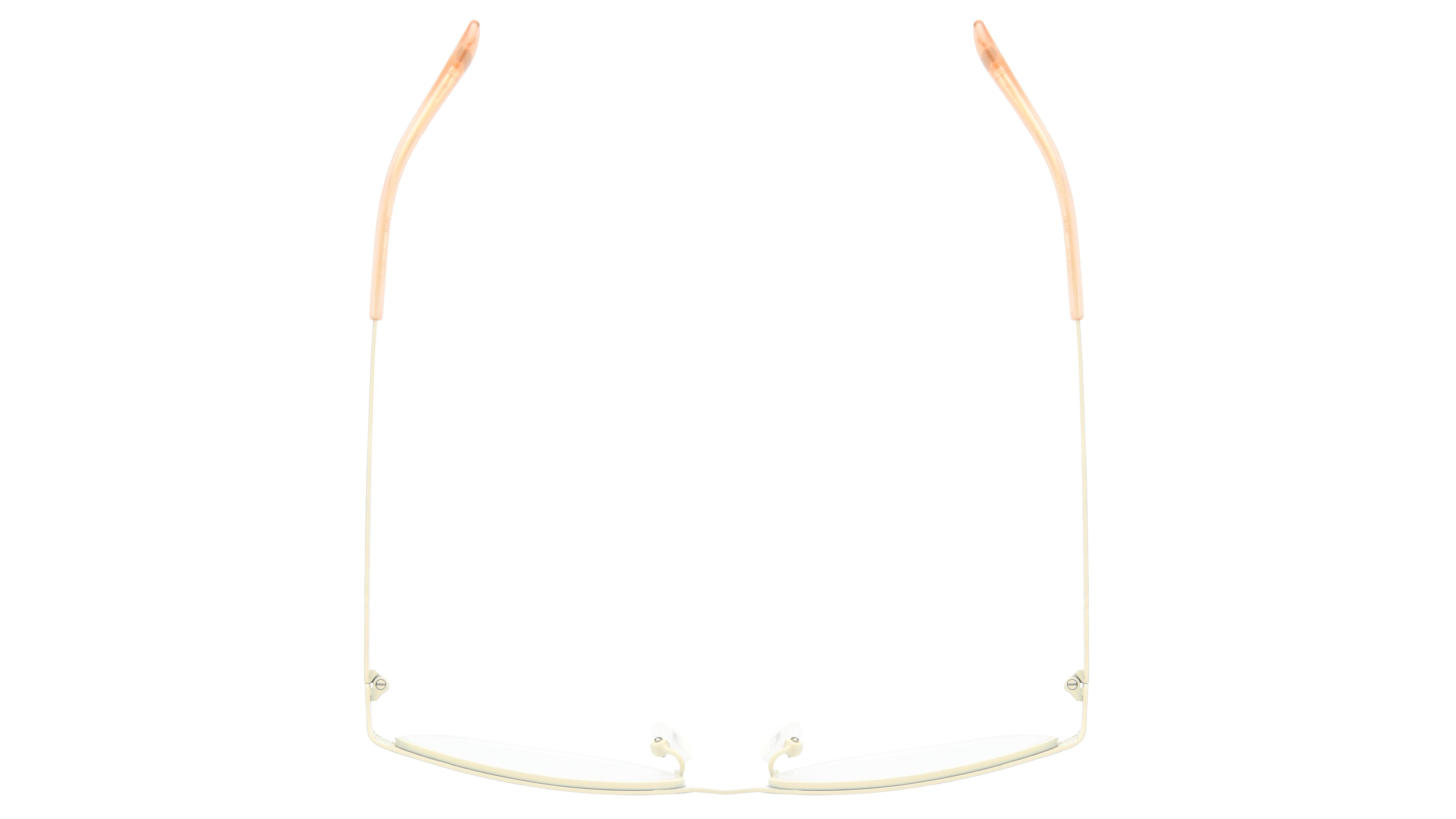 Lunettes de vue Baïa Femme Bleu Rectangle Baa2407 Dessus