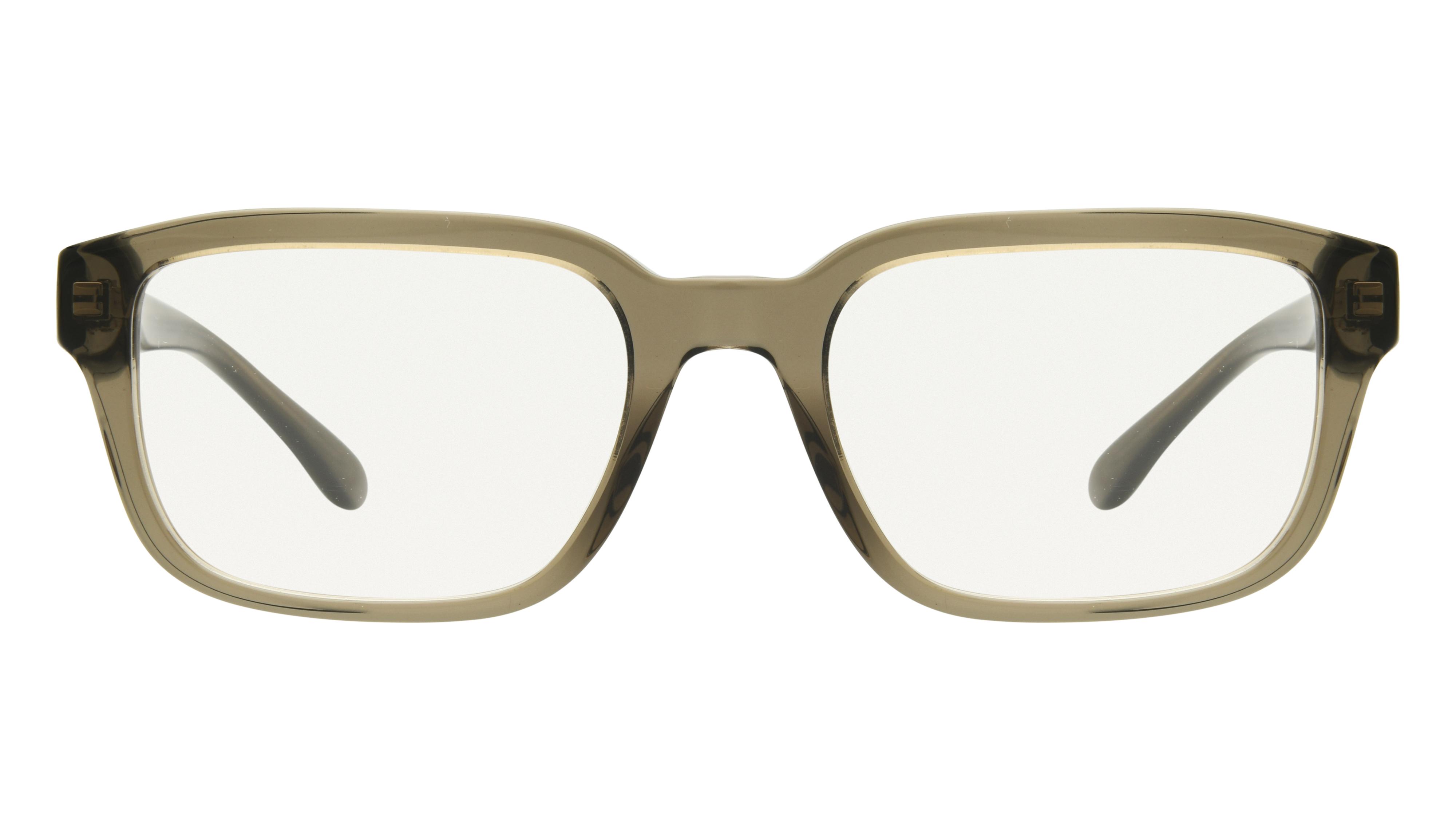 Lunettes de vue Emporio Armani Homme Marron Rectangle EA3255 Face