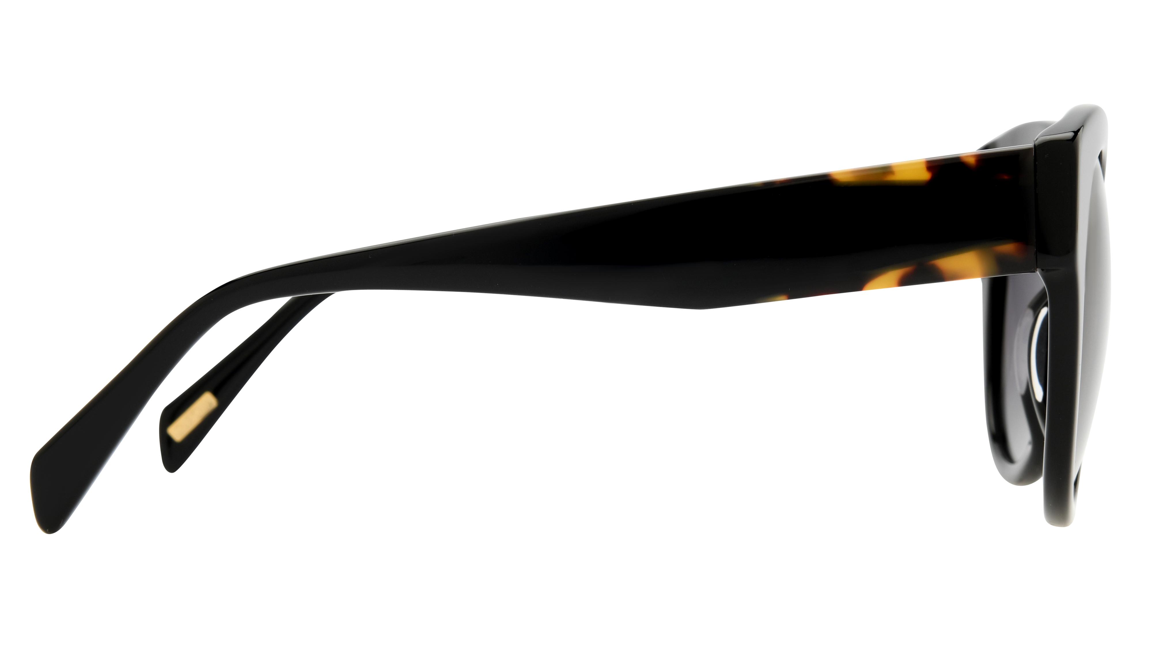 Lunettes de soleil Pol&Sun Femme Noir Papillon Pos2506 Droite