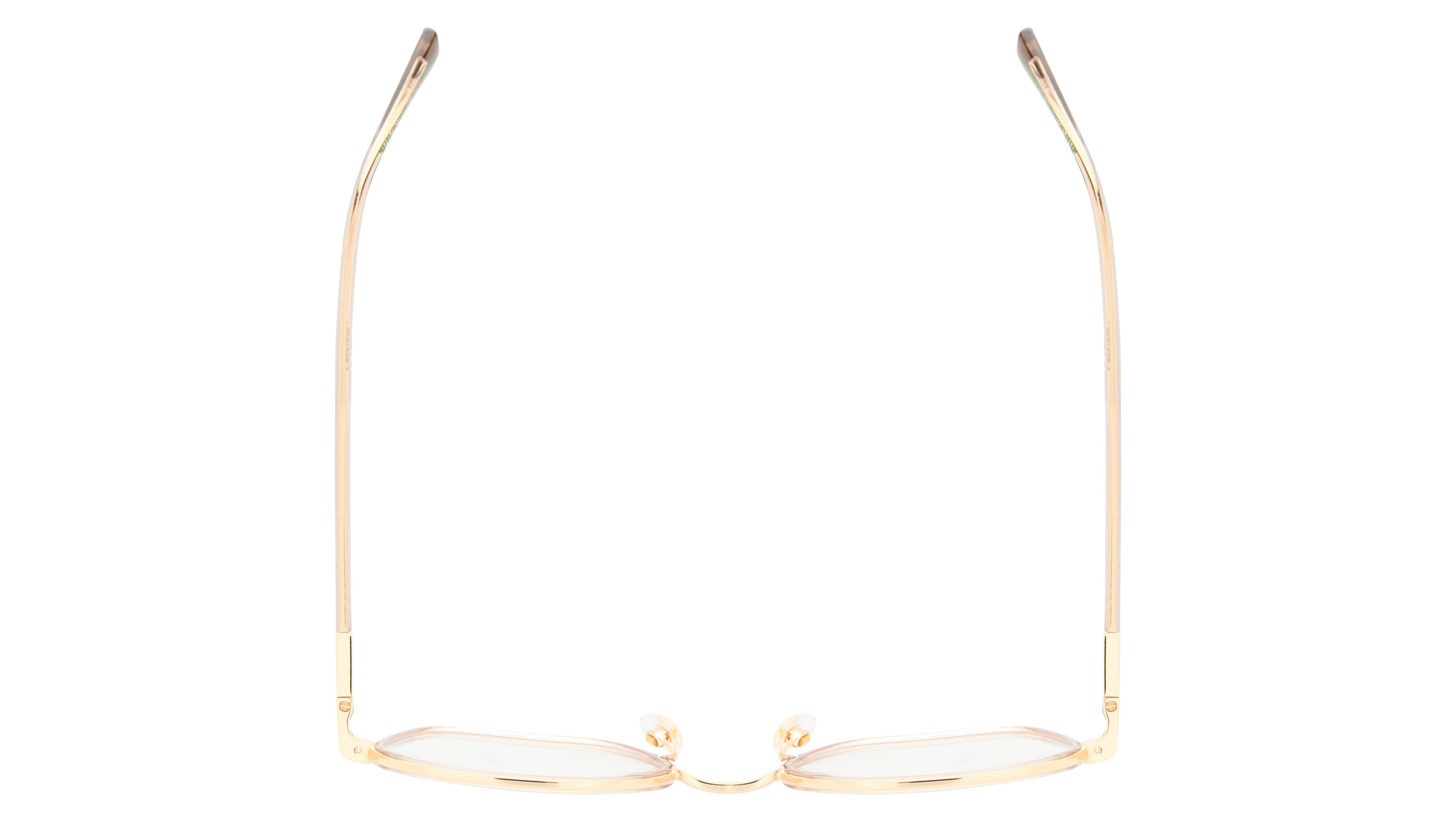 Lunettes de vue Levi's Femme Marron Carré lv1109 Dessus