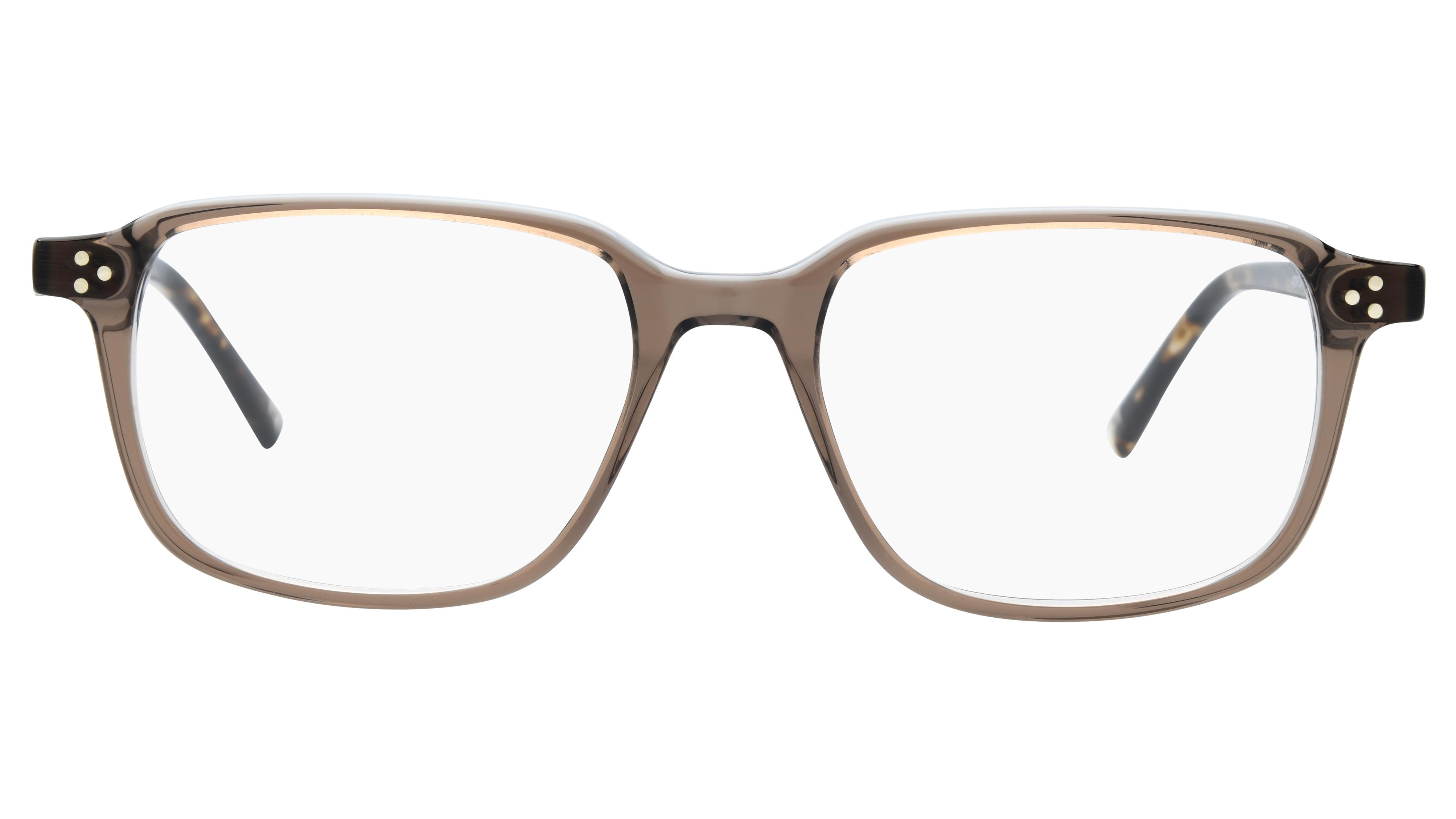 Lunettes de vue L'Atelier du Faubourg Homme Marron Rectangle Adf2403 Face