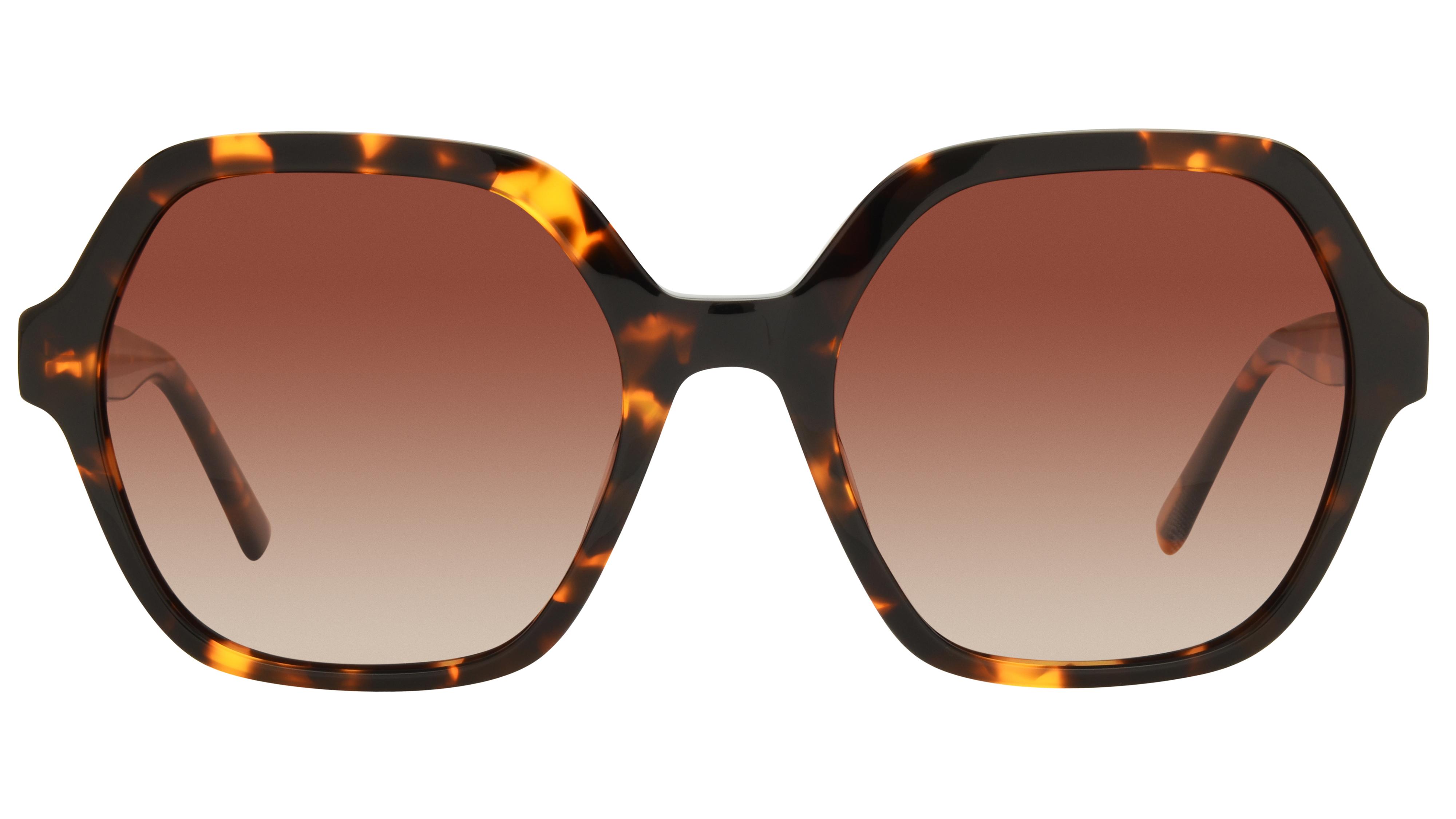 Lunettes de soleil Pol&Sun Femme Ecaille Tonneau Pos2605 Face